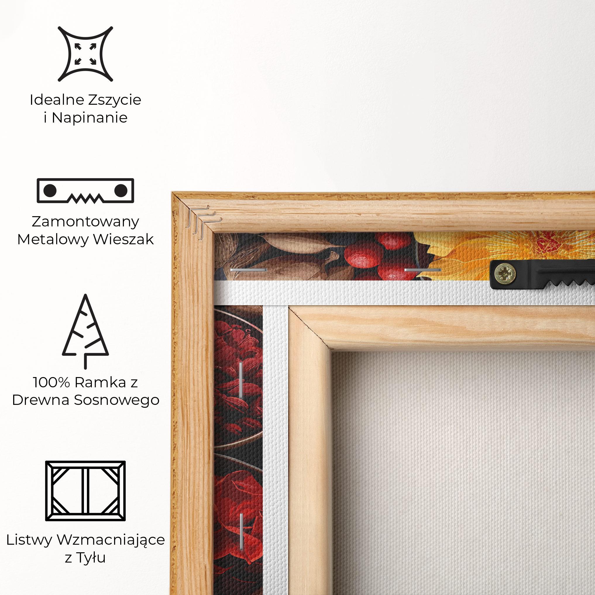 Obraz na Płótnie Autumn Color Spices mockup 5