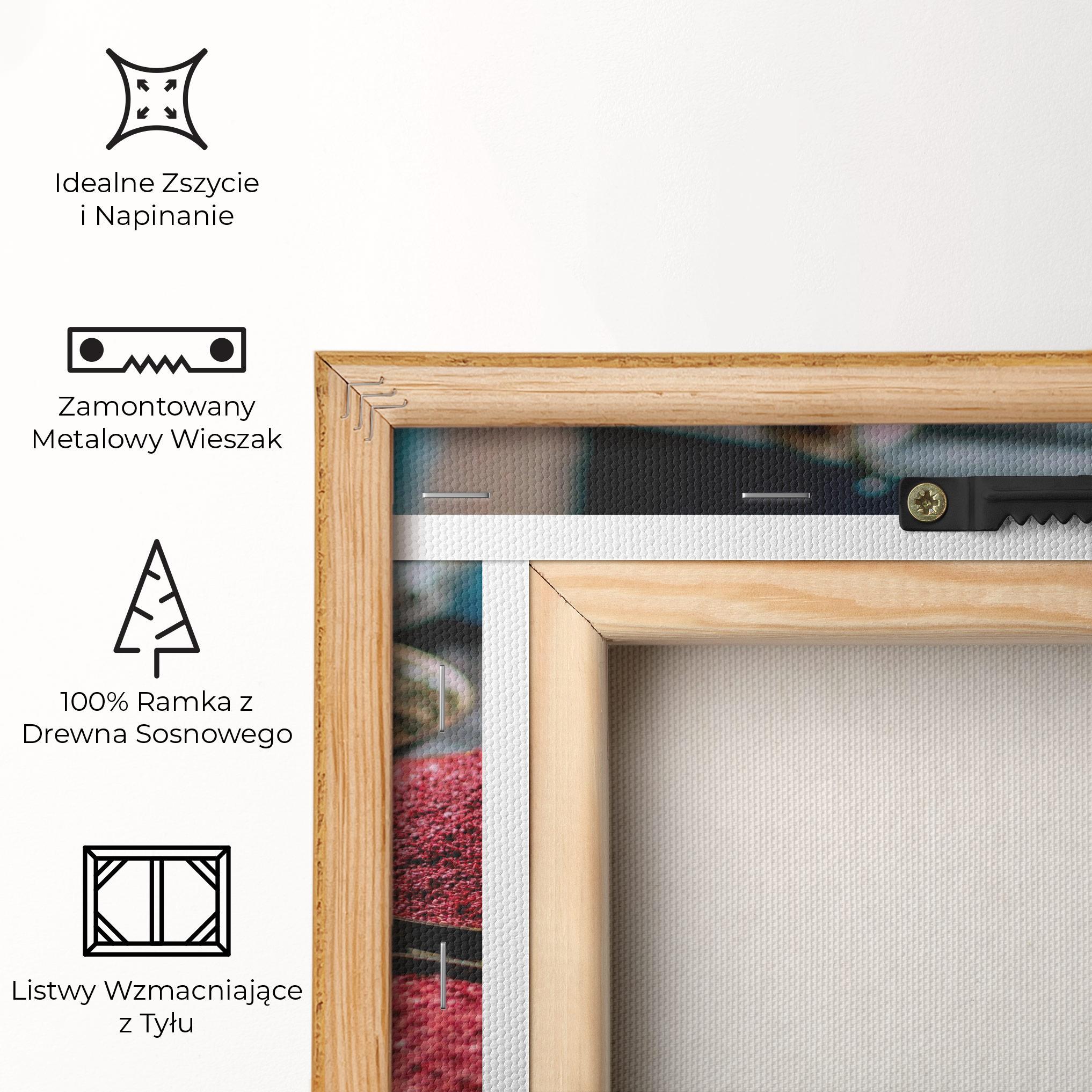 Obraz na Płótnie Papper Mix mockup 5