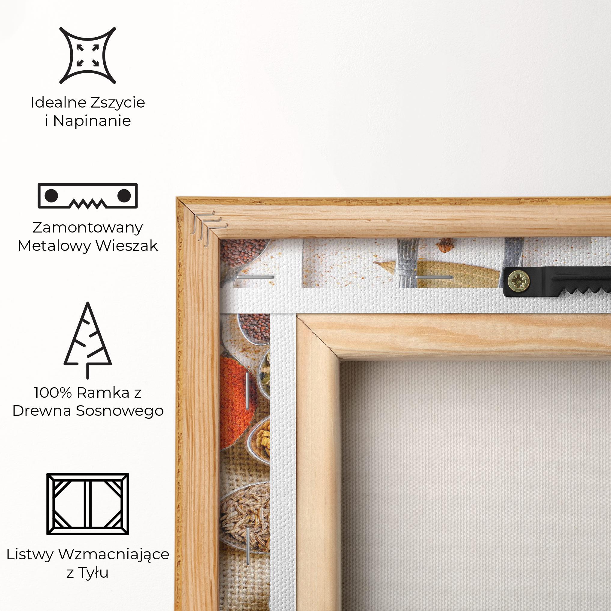 Obraz na Płótnie Spices Spoons mockup 5