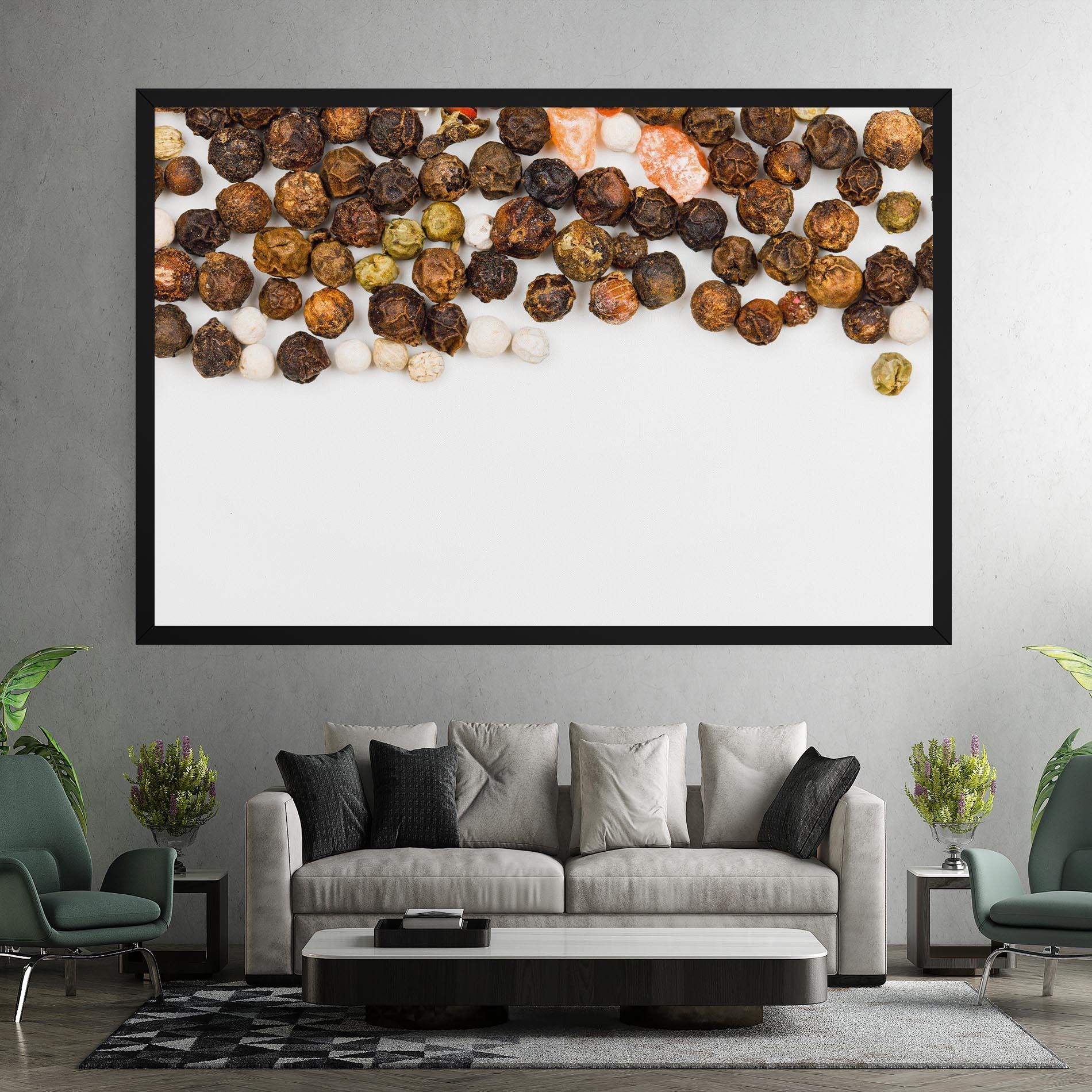 Obraz na Płótnie Multicolored Pepper mockup 7