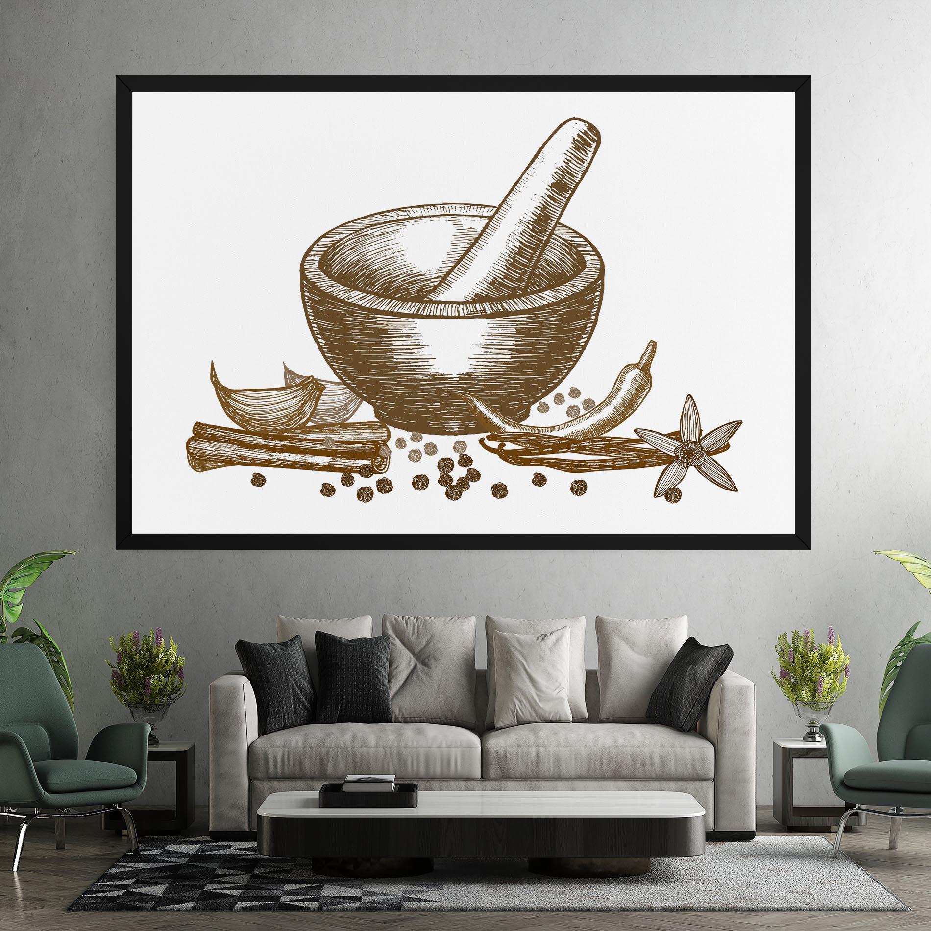 Obraz na Płótnie Spicies mockup 7