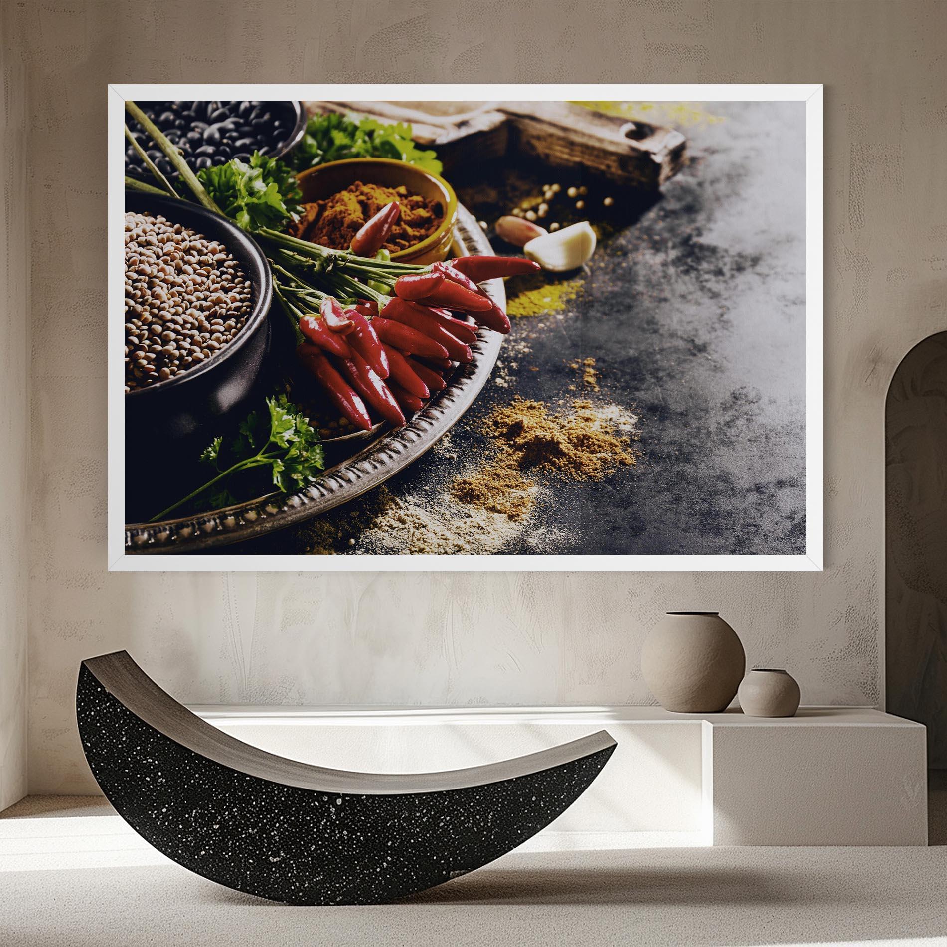 Obraz na Płótnie Grocery Spices mockup 8