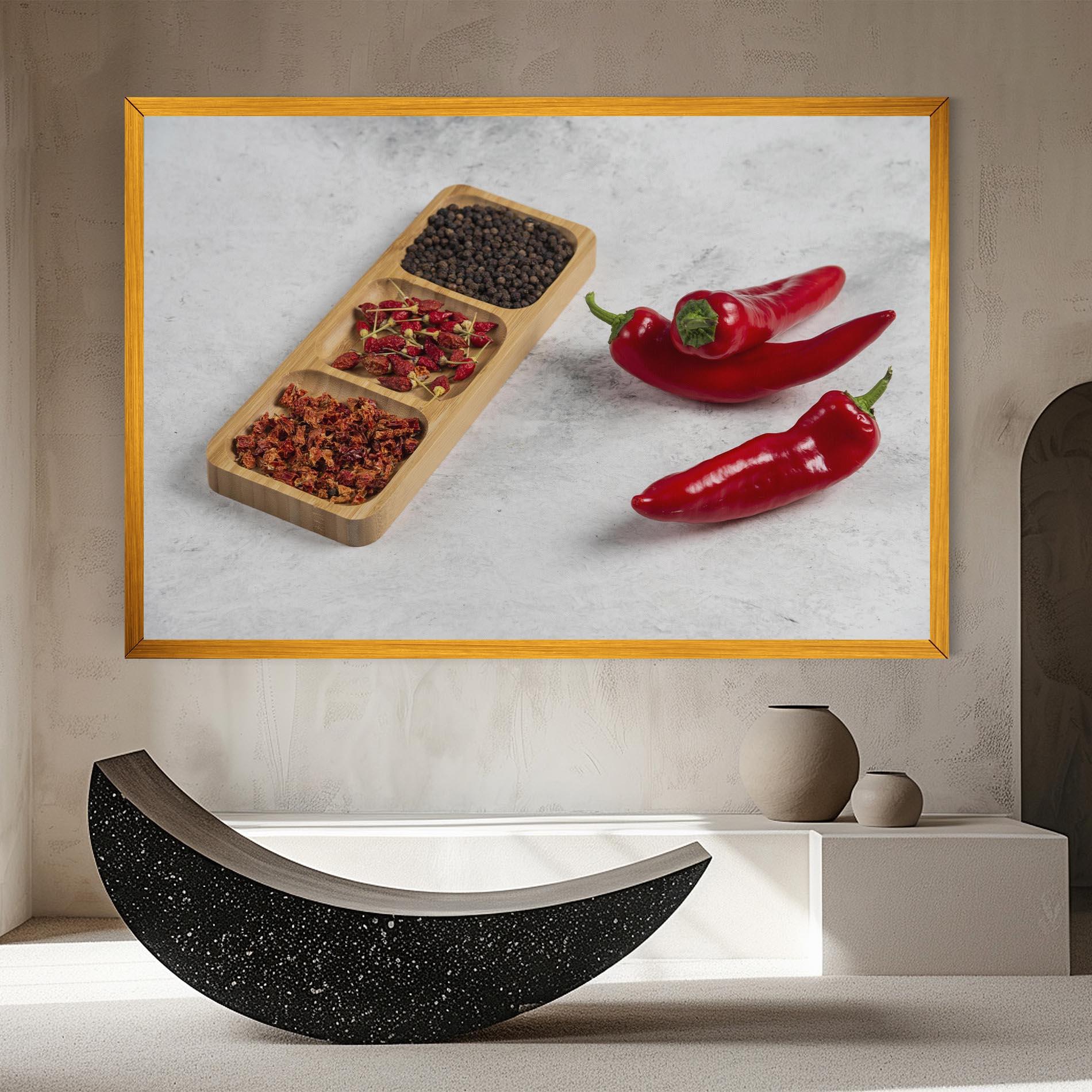 Obraz na Płótnie Hot Chili Spices mockup 8
