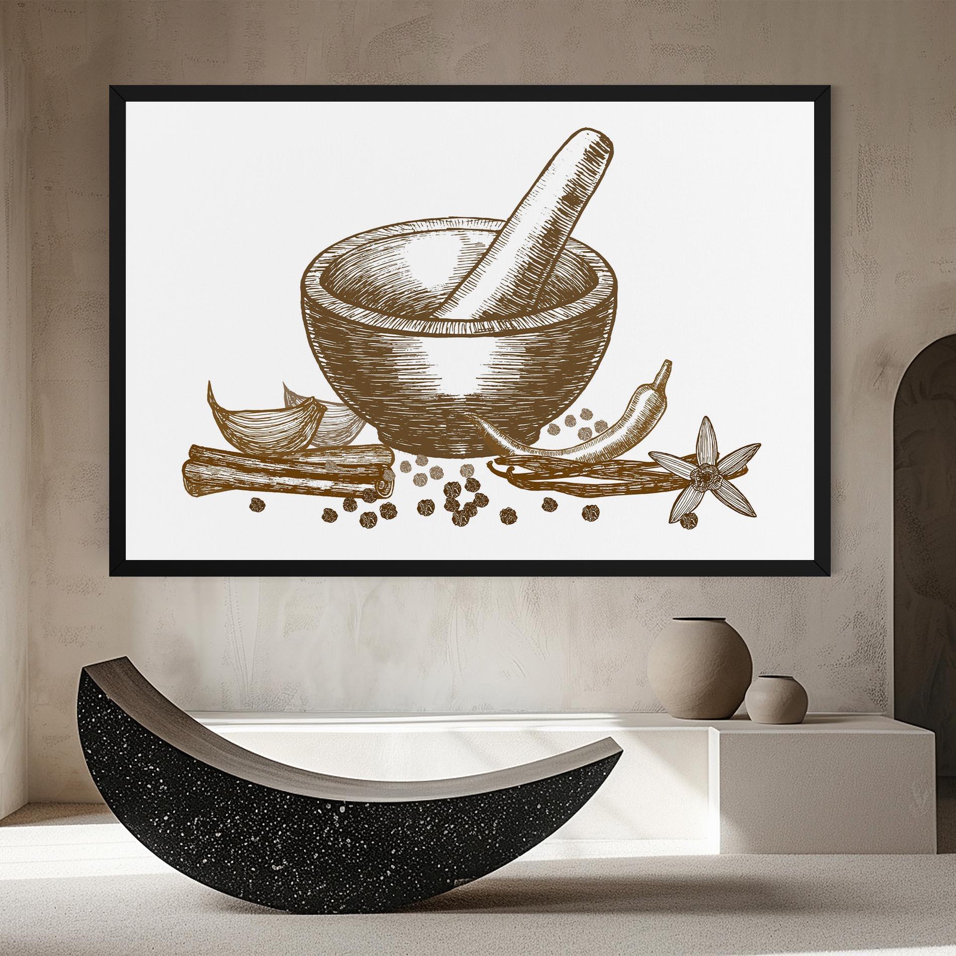 Obraz na Płótnie Spicies mockup 8