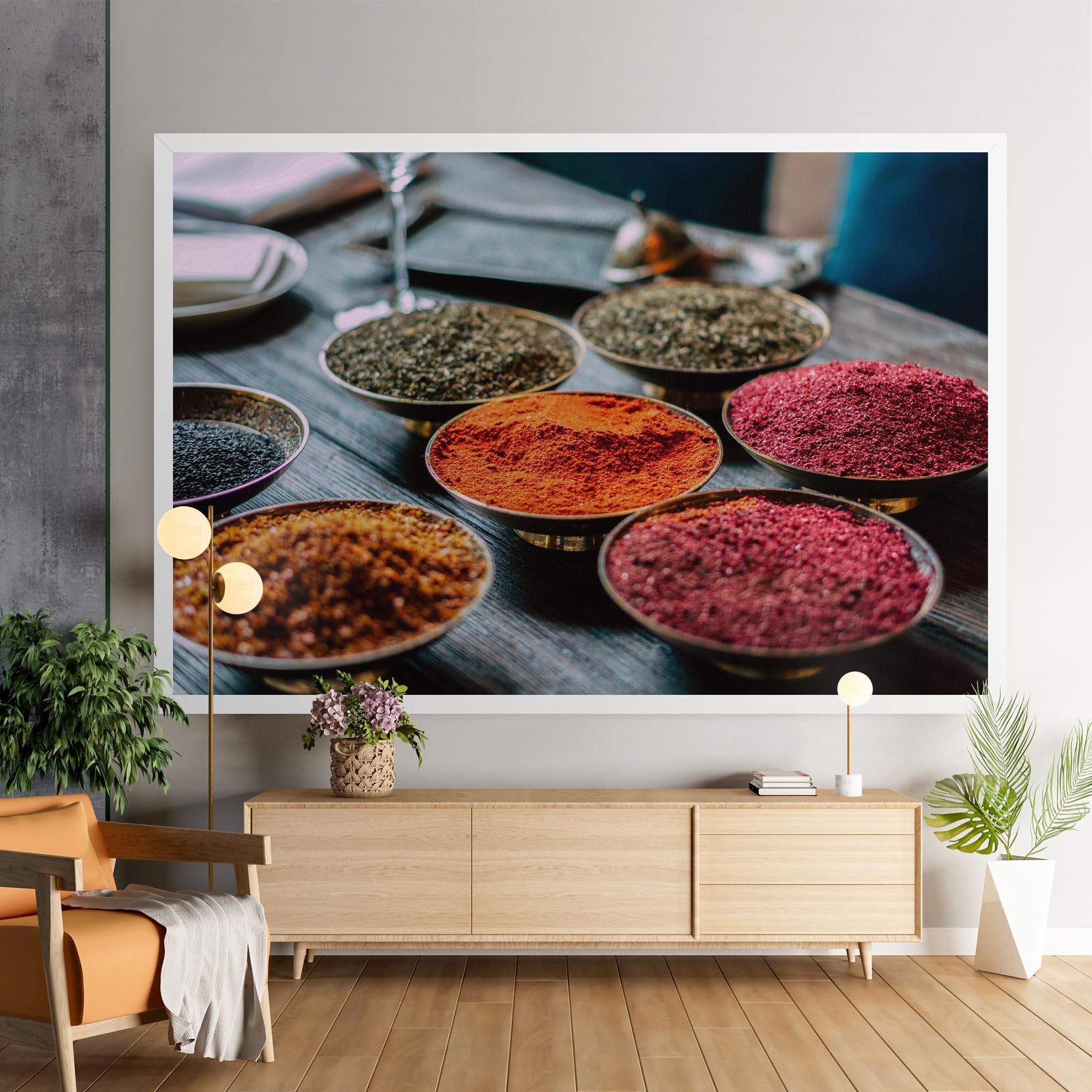 Obraz na Płótnie Papper Mix mockup 9