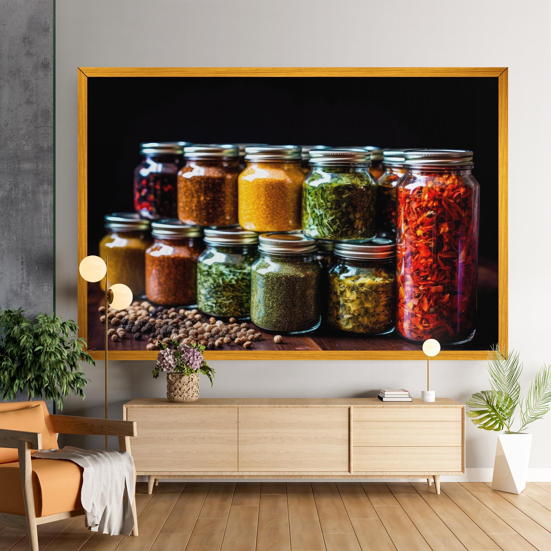 Obraz na Płótnie Kitchen Spice Up mockup 9