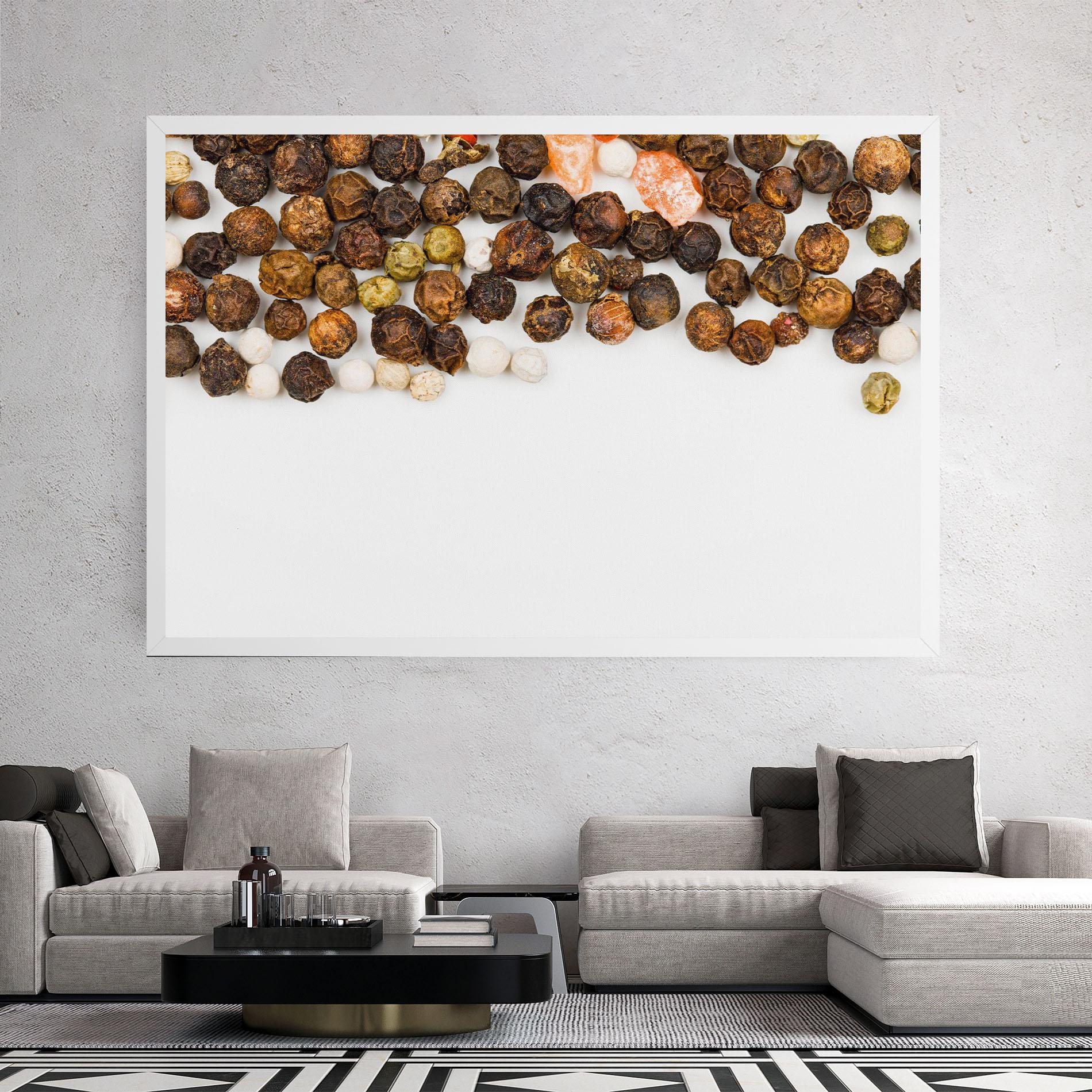 Obraz na Płótnie Multicolored Pepper mockup 2