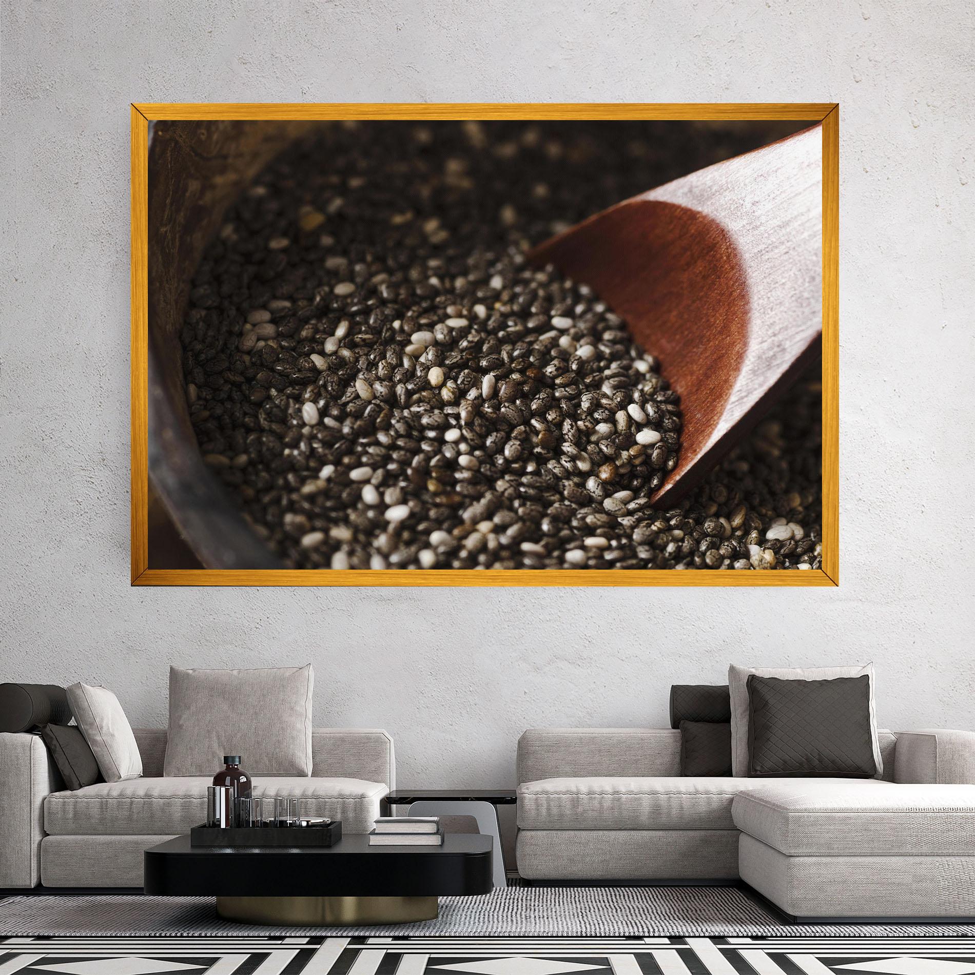 Obraz na Płótnie Organic Seeds mockup 2