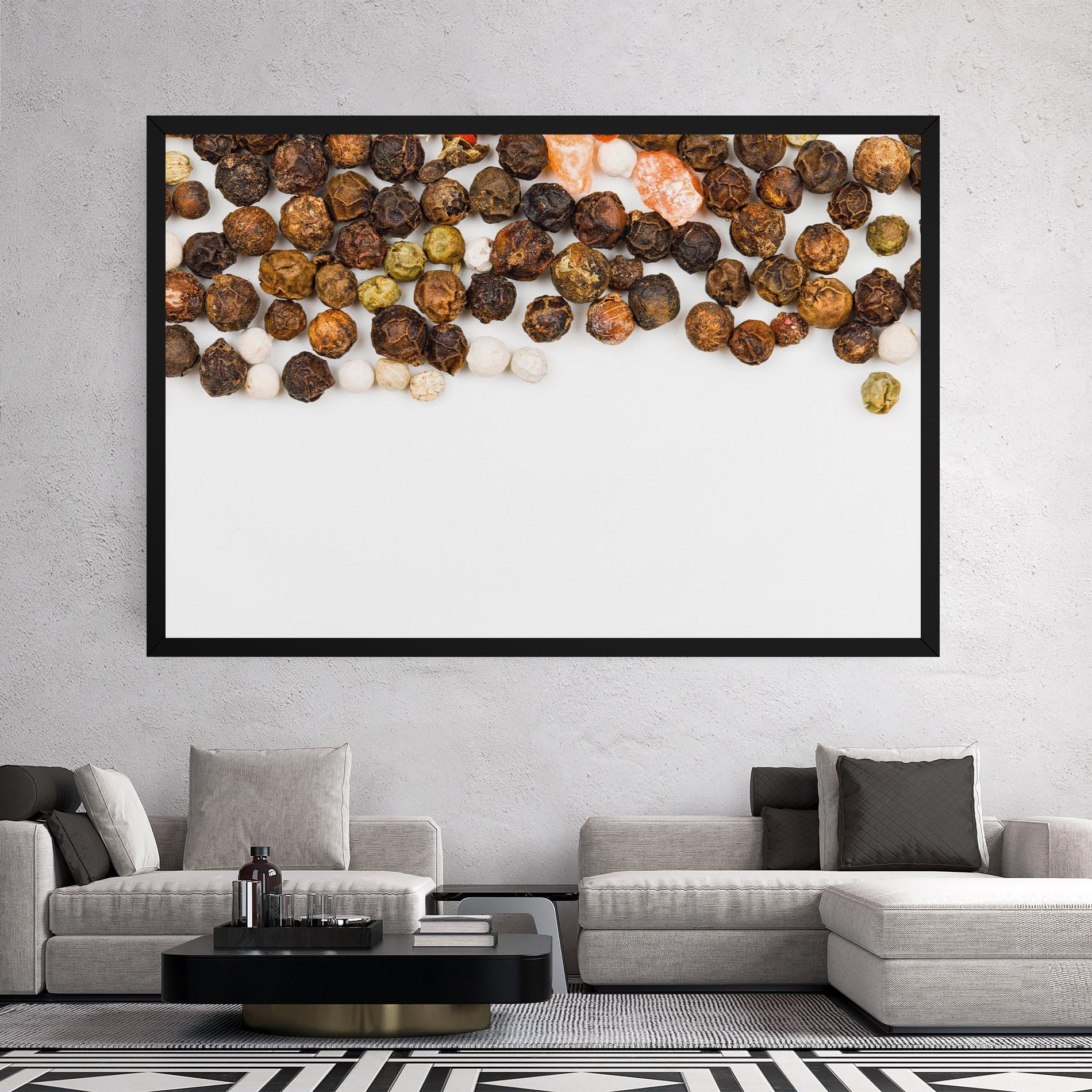 Obraz na Płótnie Multicolored Pepper mockup 2