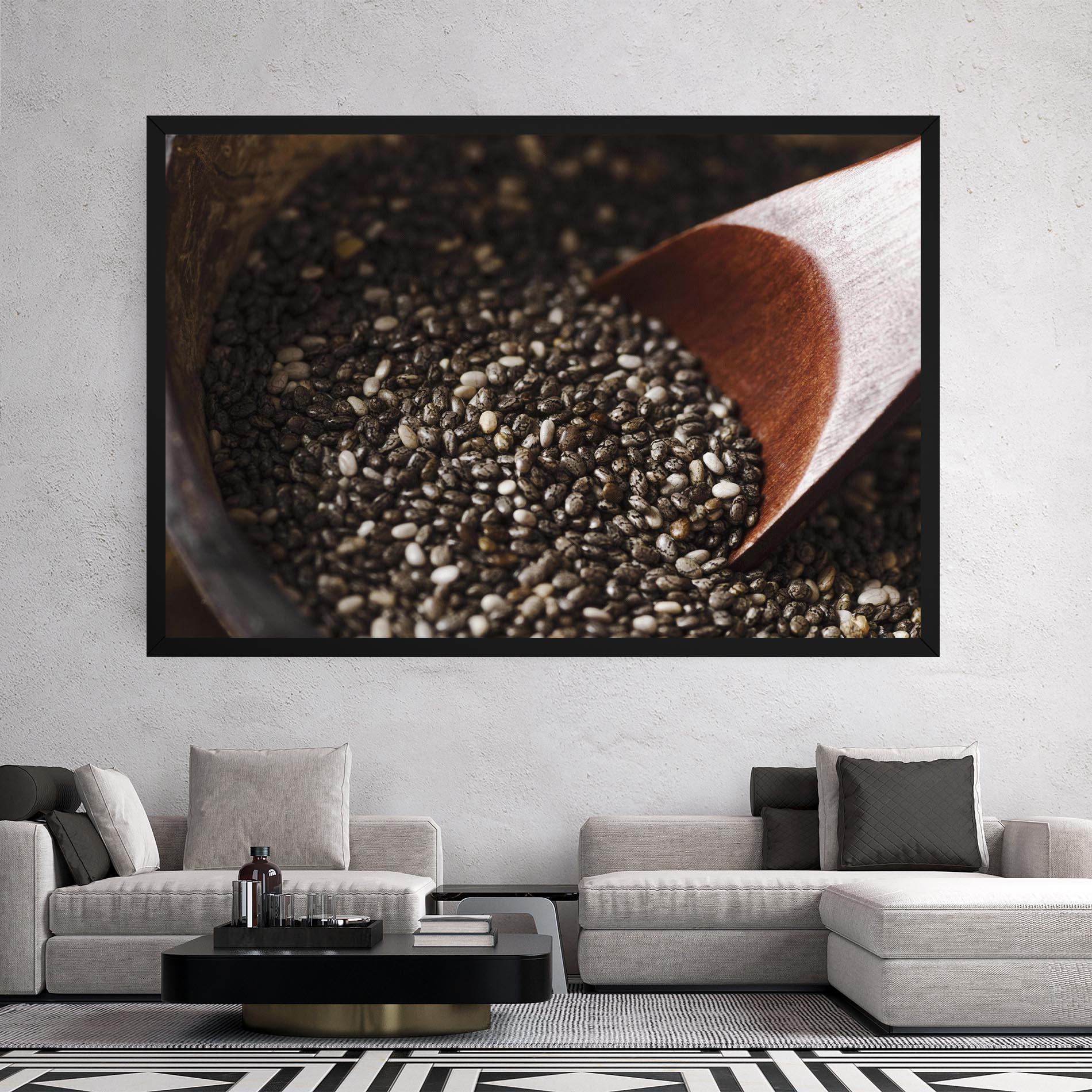 Obraz na Płótnie Organic Seeds mockup 2