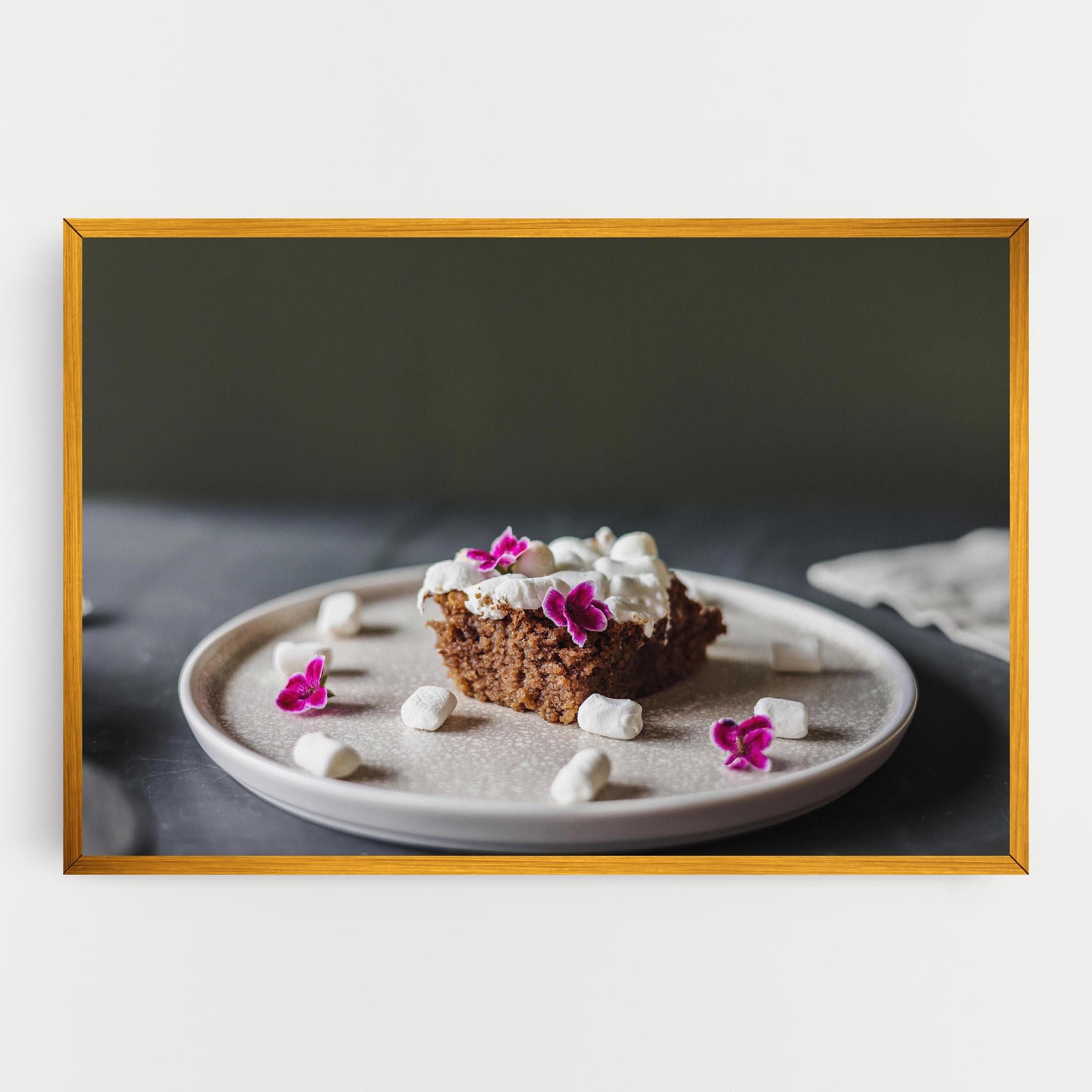 Obraz na Płótnie Marshmallow Cake mockup 0