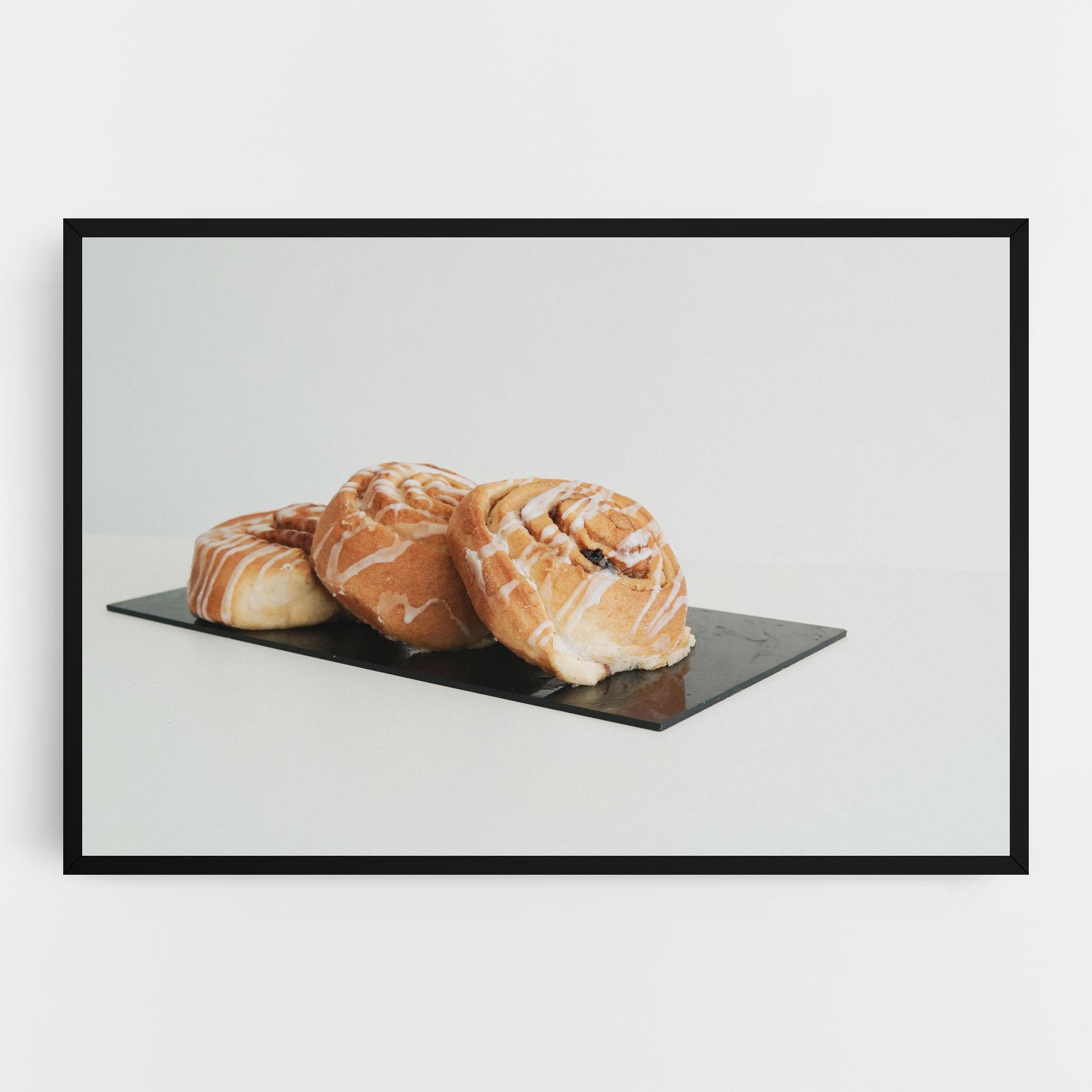 Obraz na Płótnie Cinnamon Rolls mockup 0