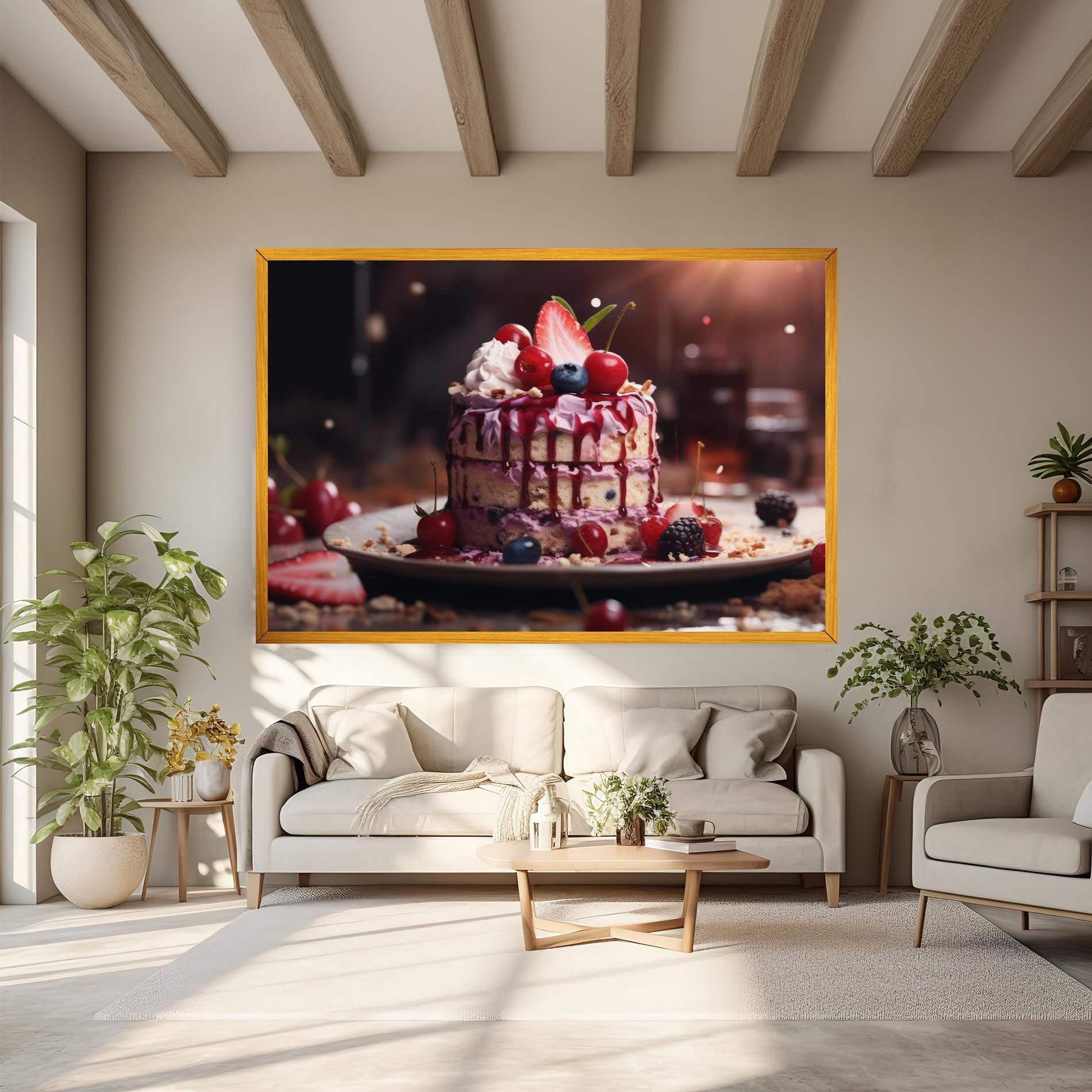 Berries Dessert mockup 6