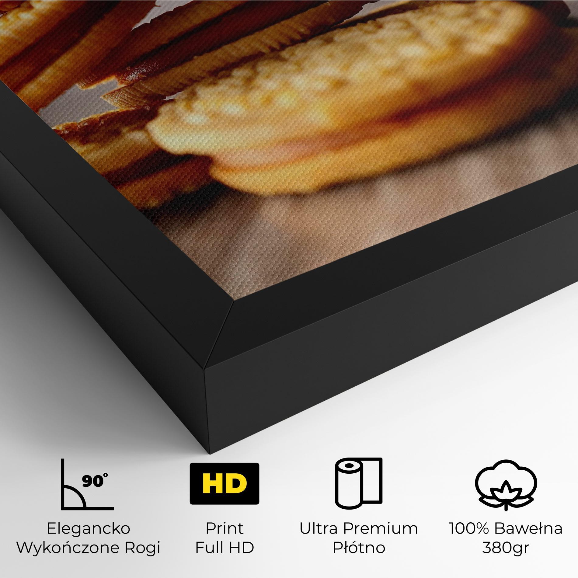 Obraz na Płótnie Biscuits mockup 4