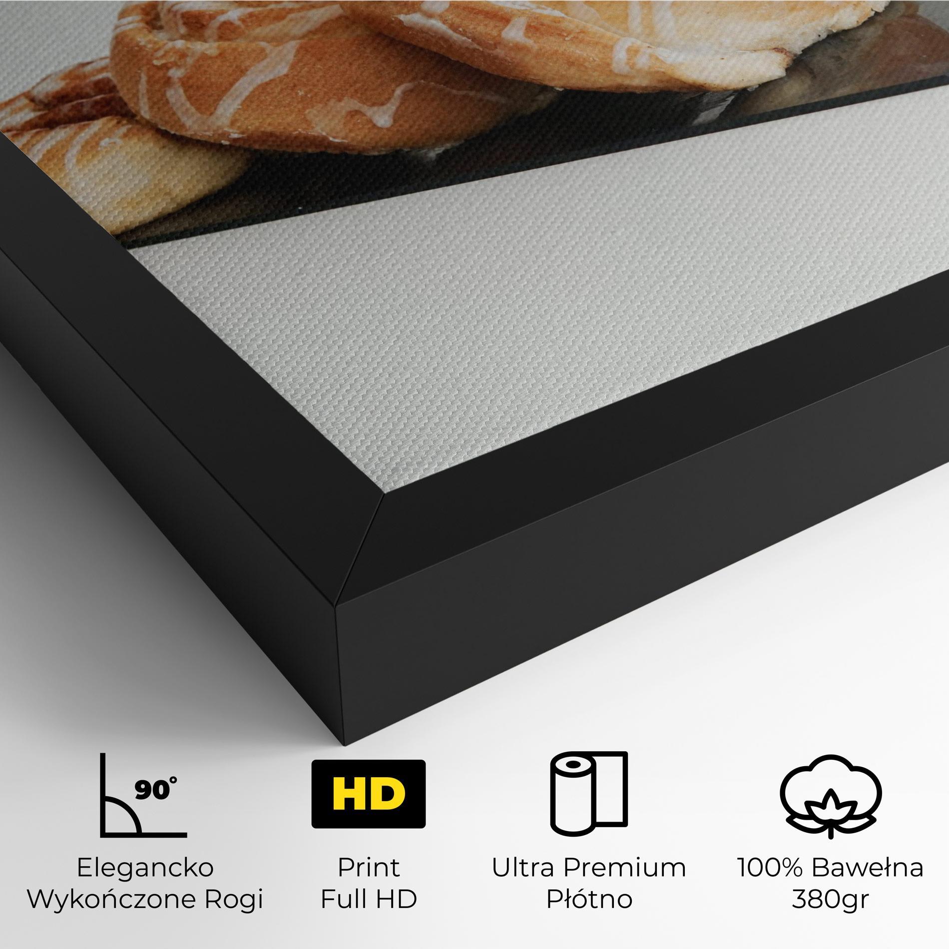 Obraz na Płótnie Cinnamon Rolls mockup 4