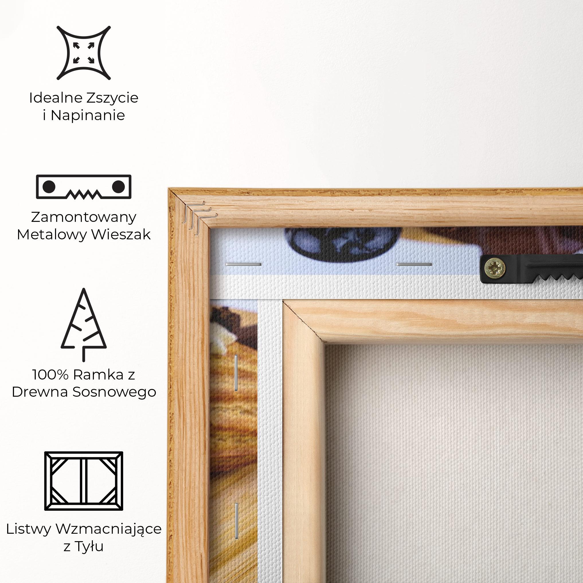 Obraz na Płótnie Blueberry Eclair mockup 5