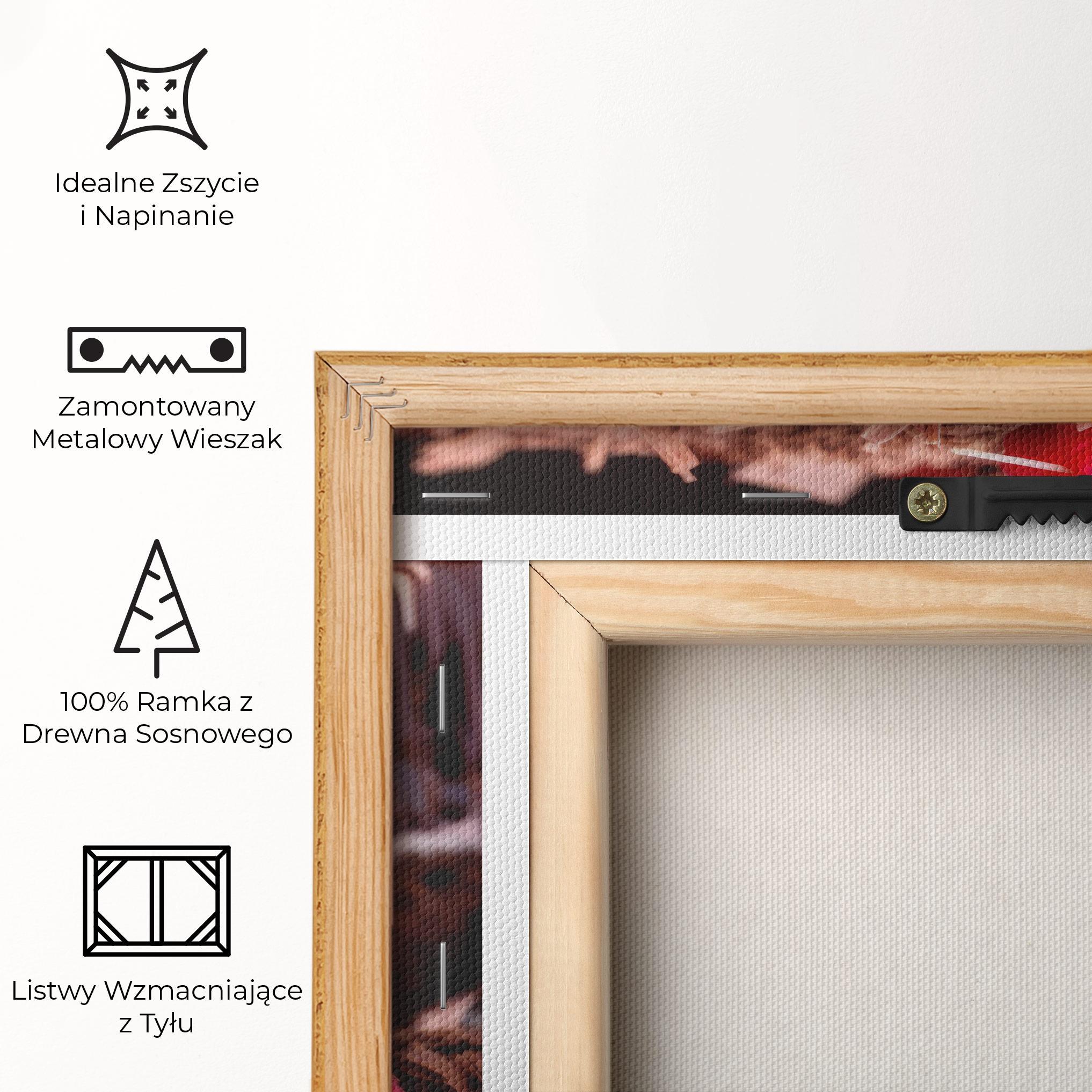 Obraz na Płótnie Brown Cake mockup 5