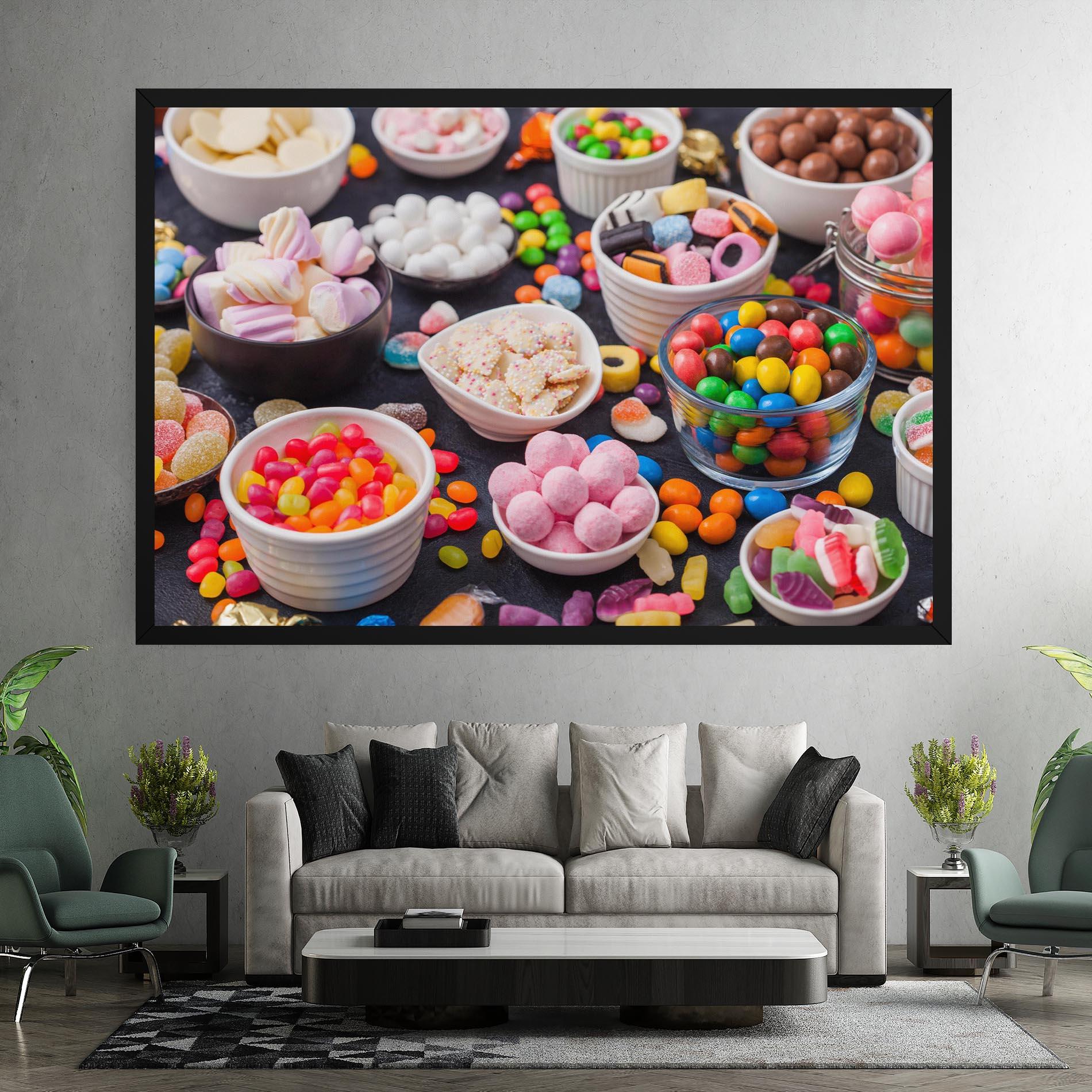 Obraz na Płótnie Lollipop Candies mockup 7