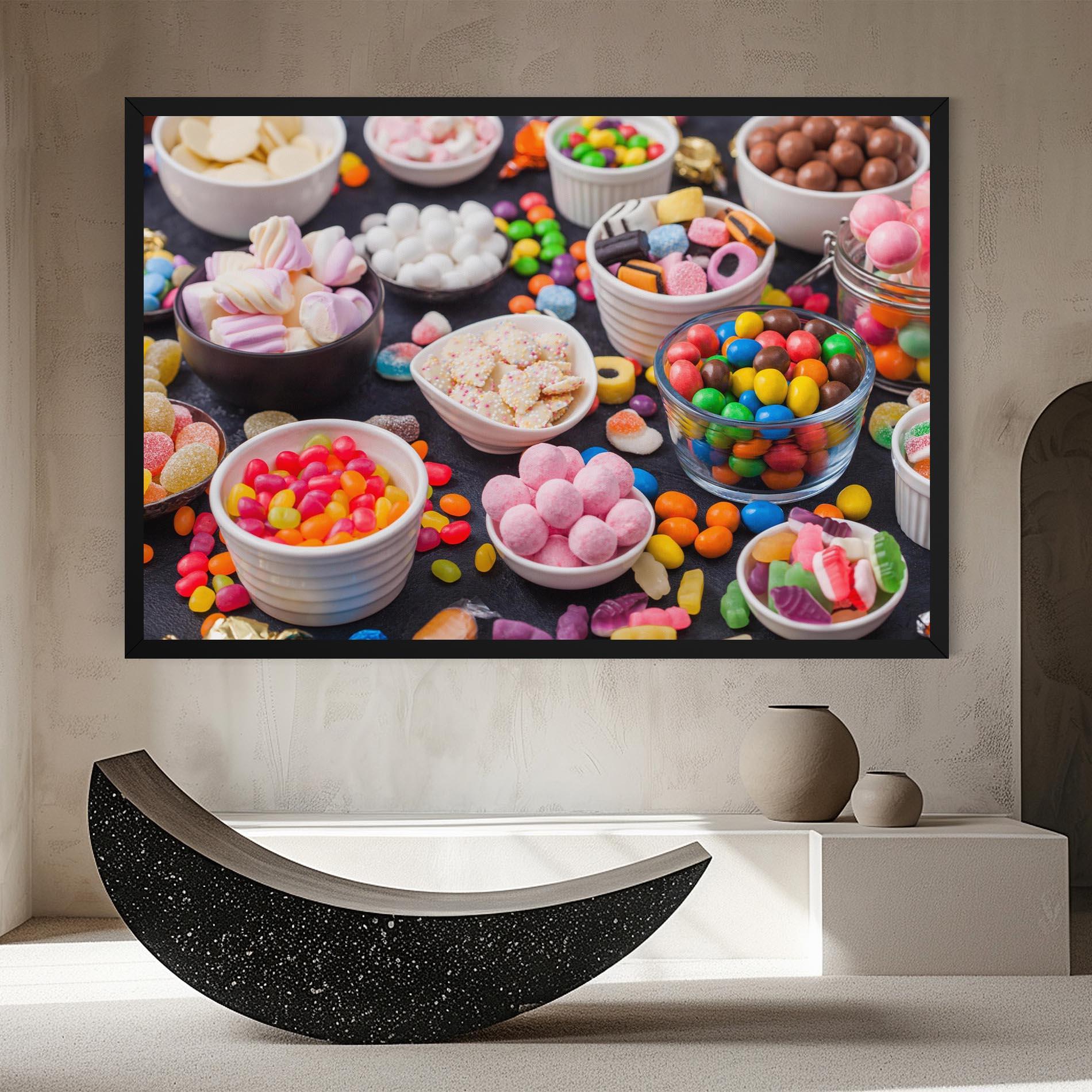 Obraz na Płótnie Lollipop Candies mockup 8