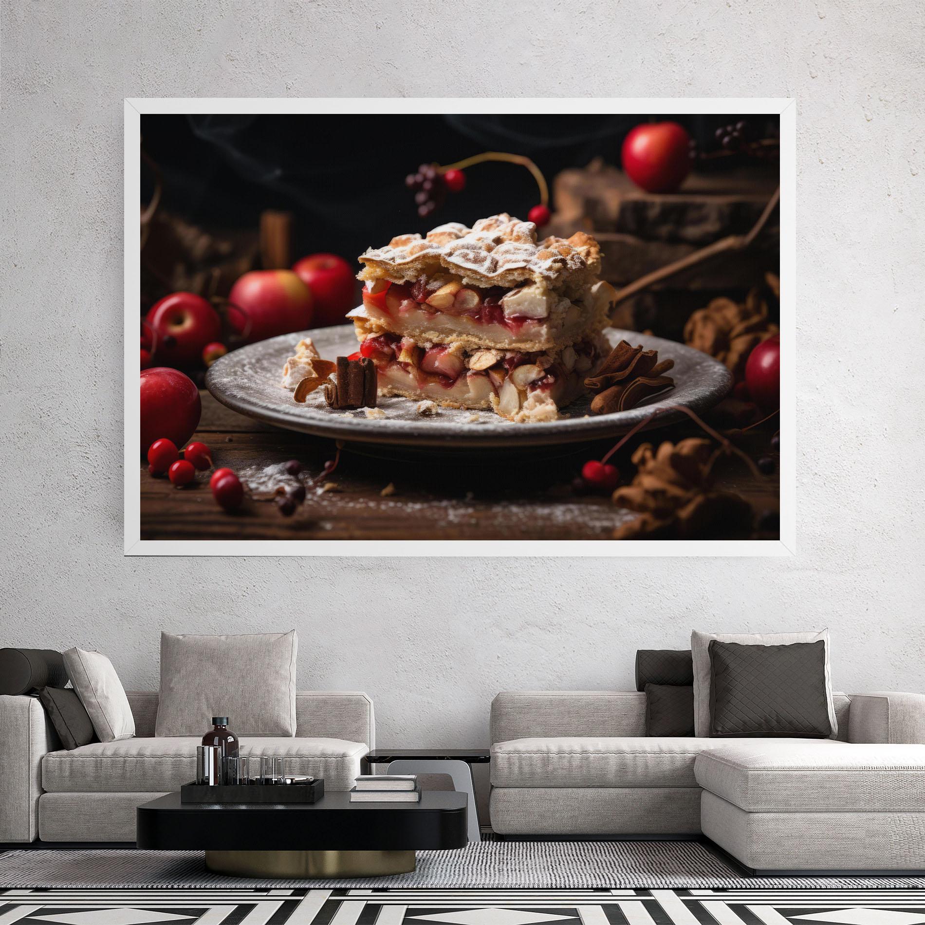 Obraz na Płótnie Apple Cinnamon mockup 2