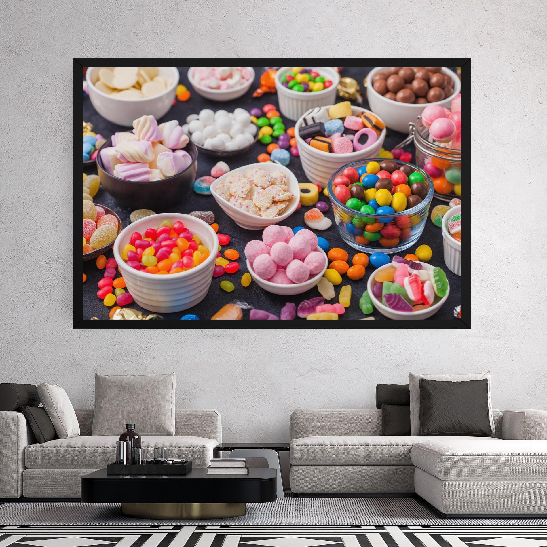 Obraz na Płótnie Lollipop Candies mockup 2