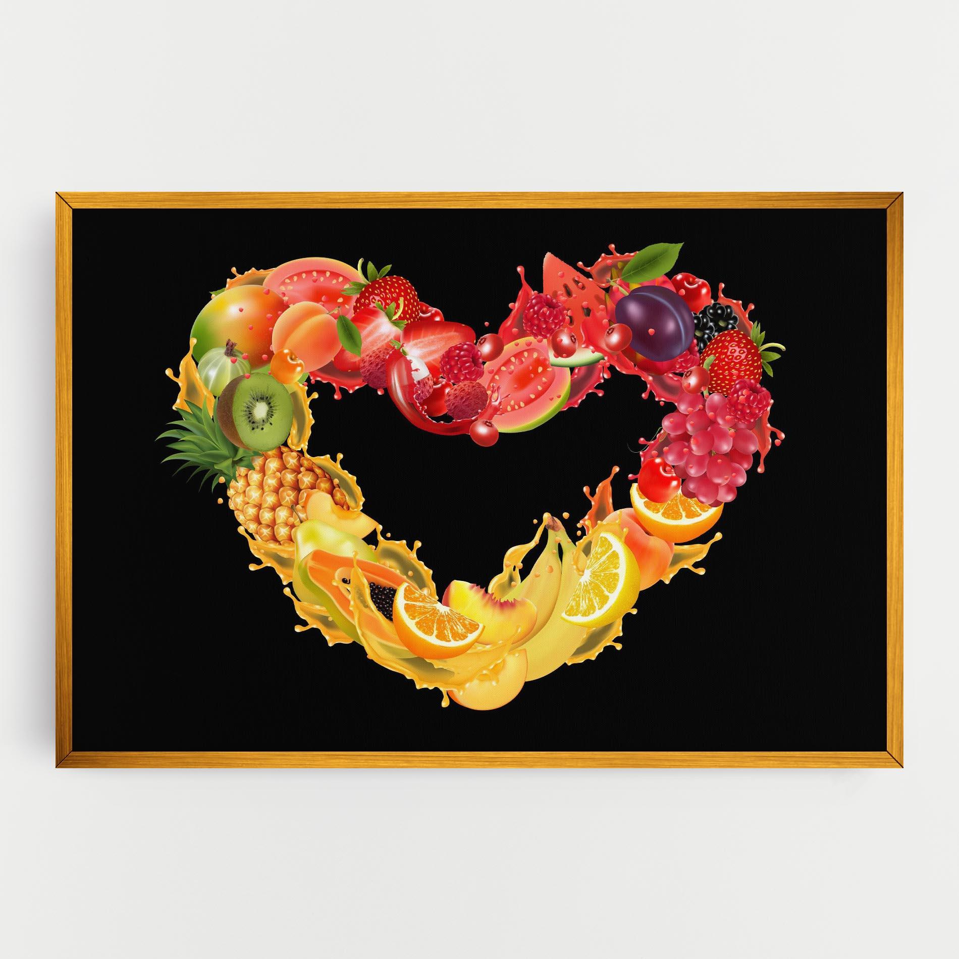 Obraz na Płótnie Juice Frame mockup 0