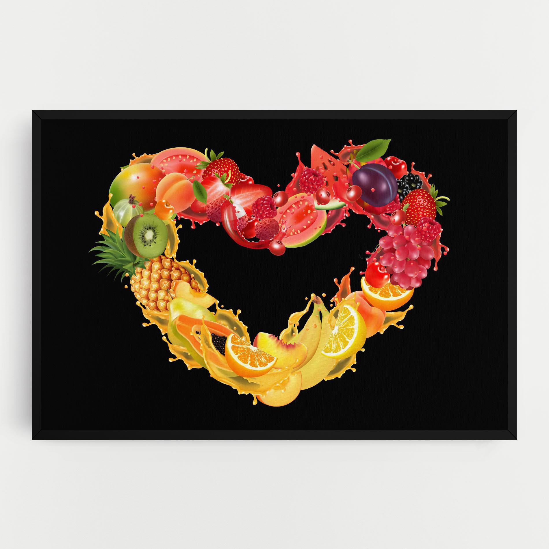 Obraz na Płótnie Juice Frame mockup 0