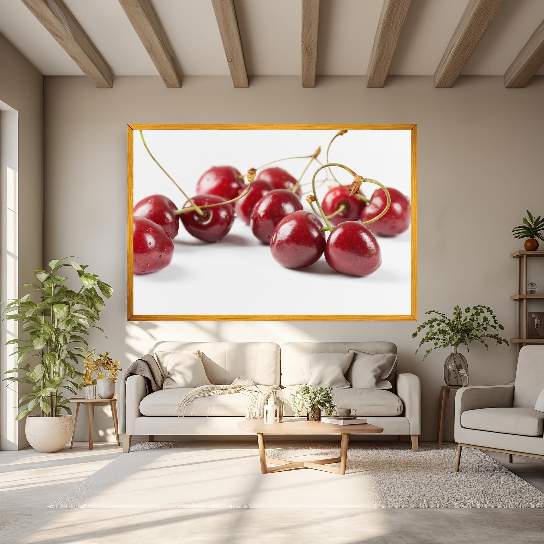 Obraz na Płótnie Cherry Berries mockup 6