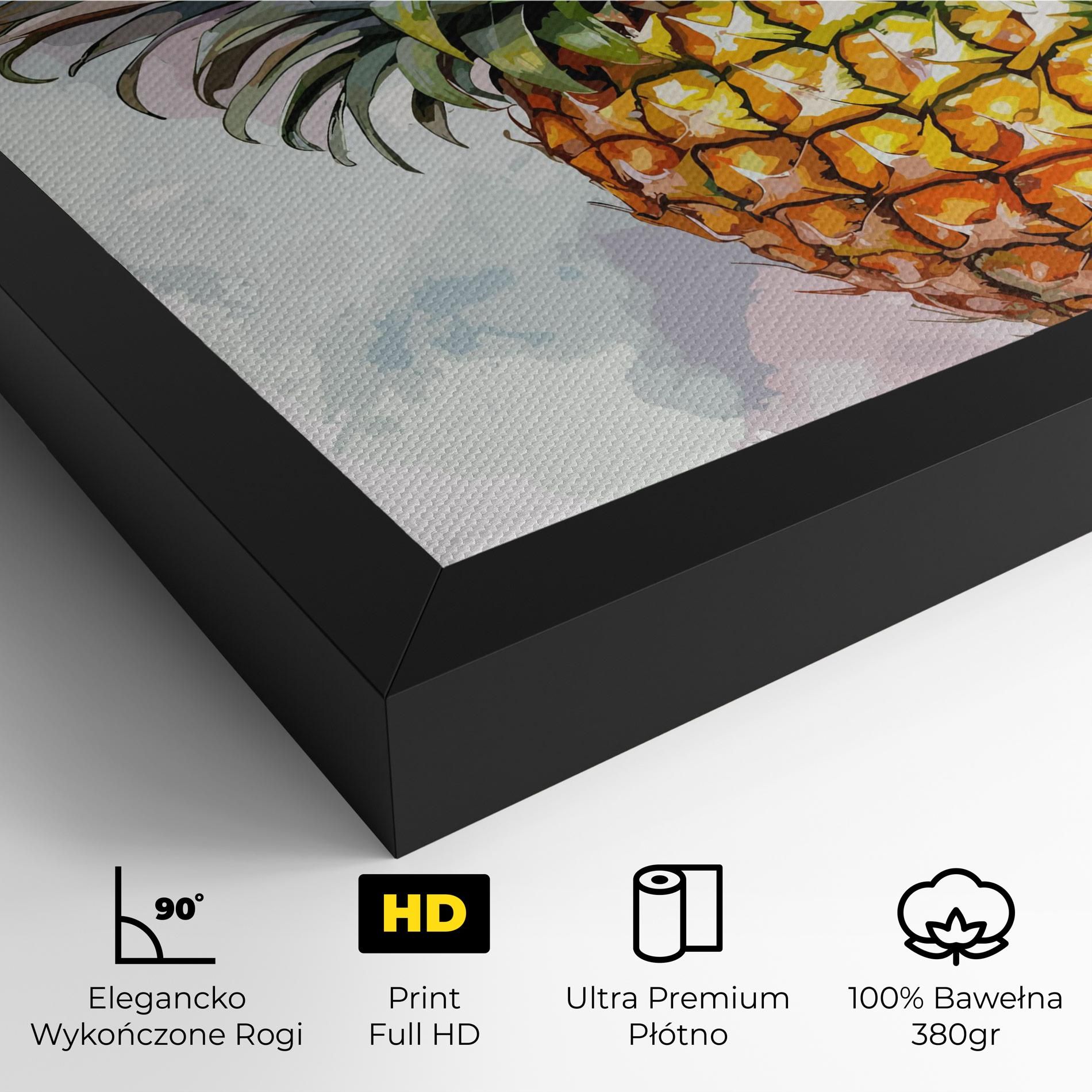 Artistic Pineapple mockup 4