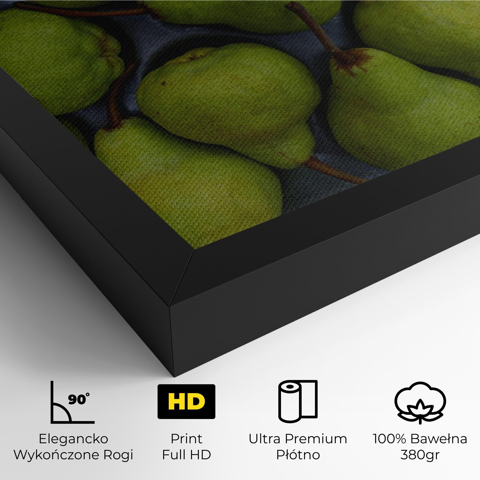 Obraz na Płótnie Green Pear mockup 4