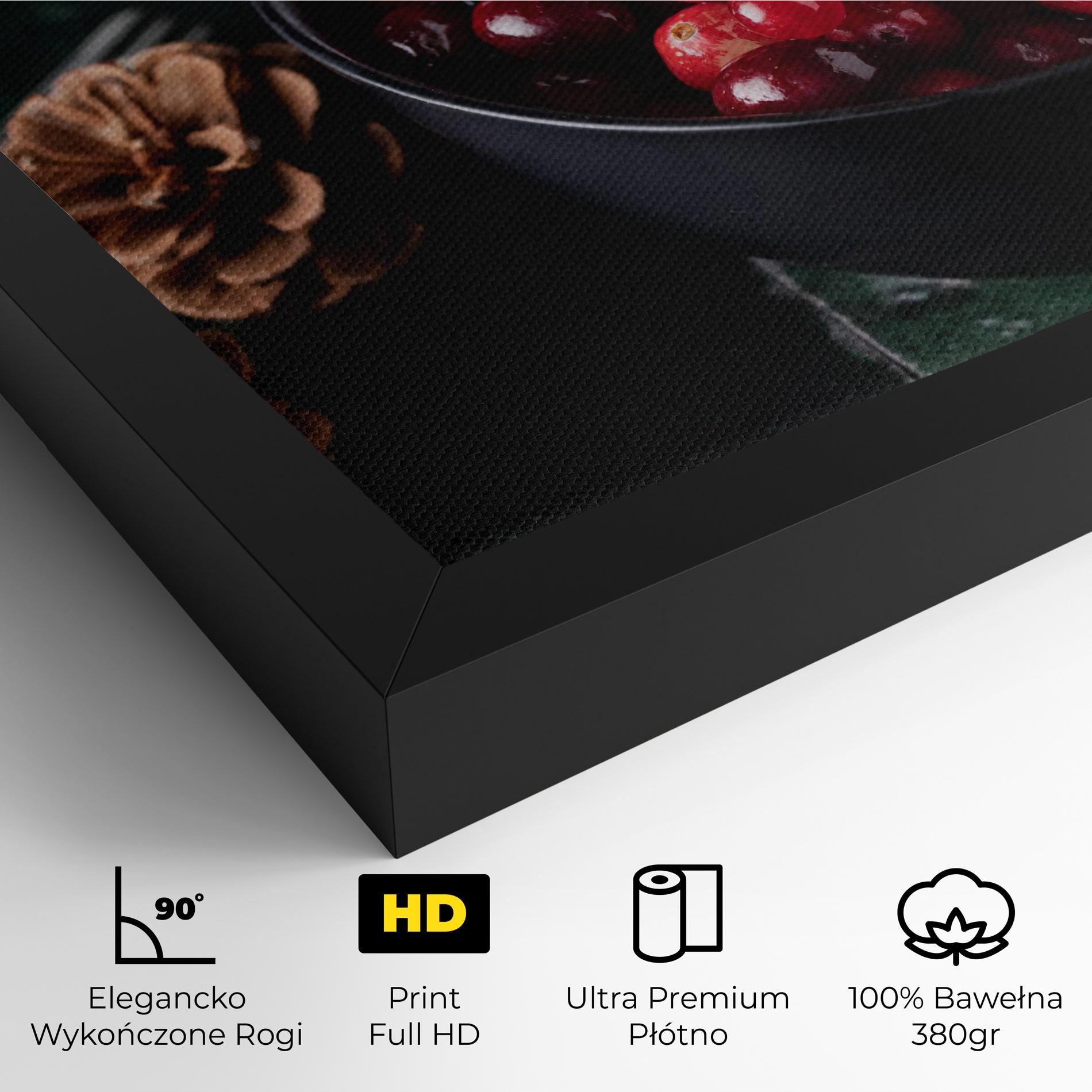 Obraz na Płótnie Red Berries mockup 4