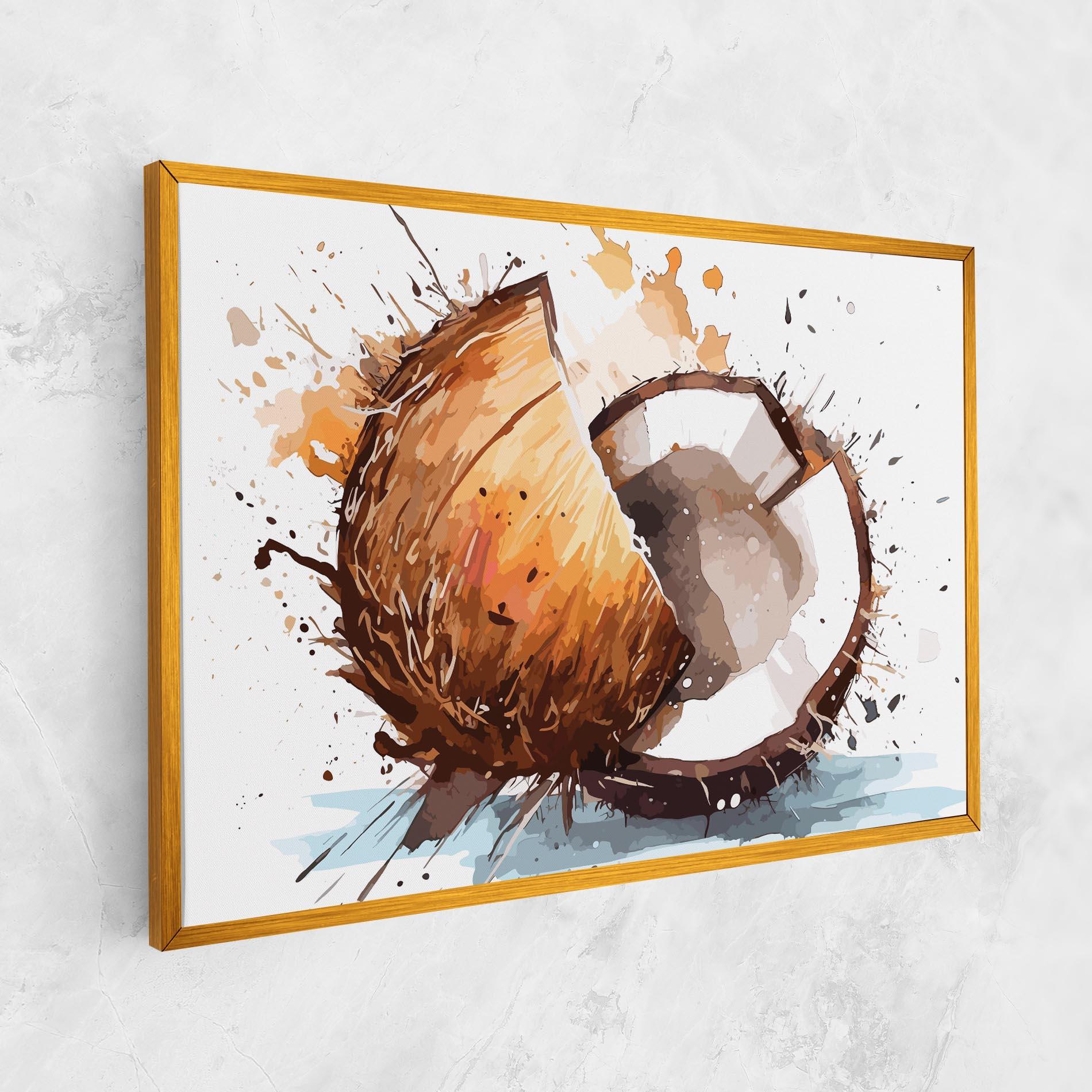 Obraz na Płótnie Coconut Art mockup 1