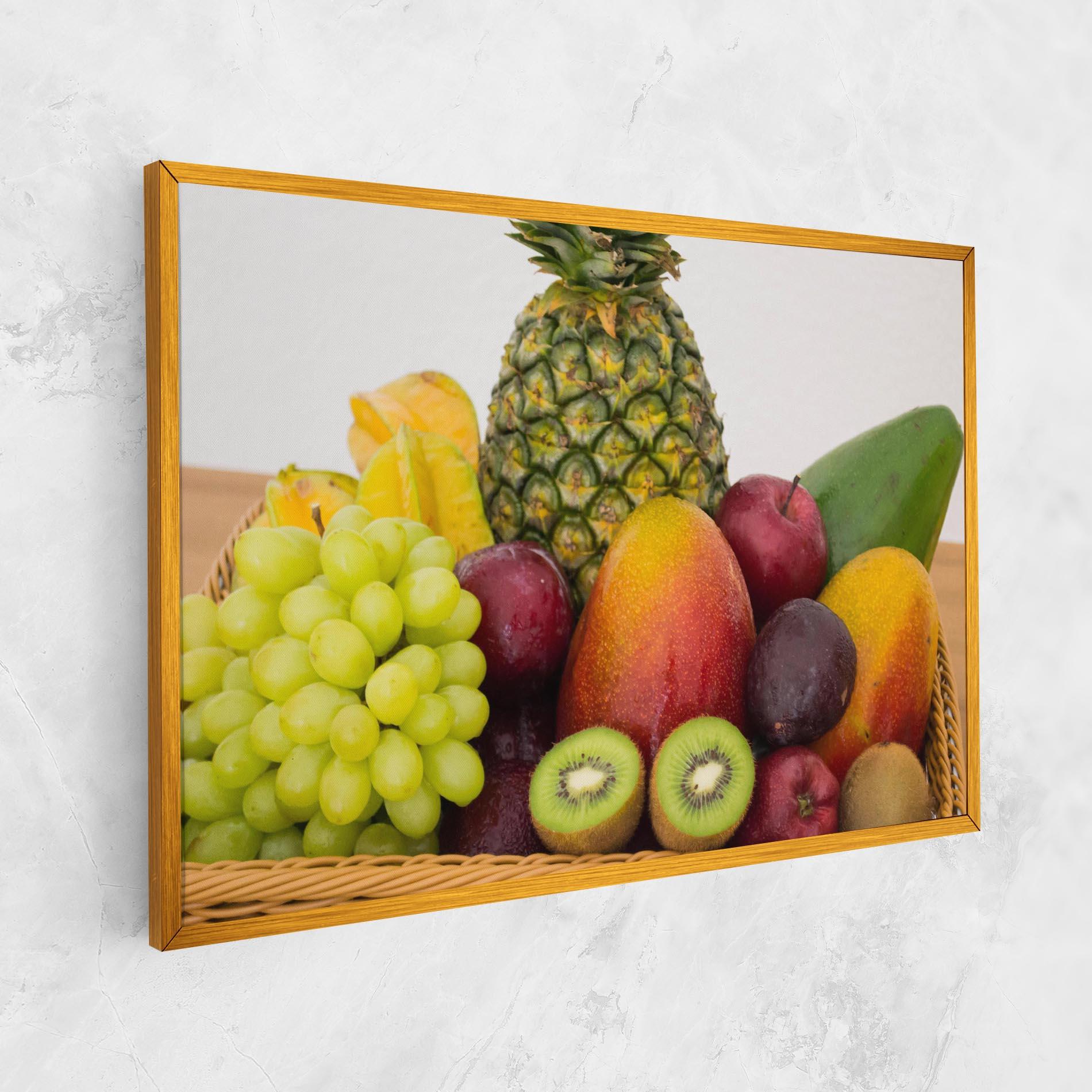 Obraz na Płótnie Fruit Basket mockup 1