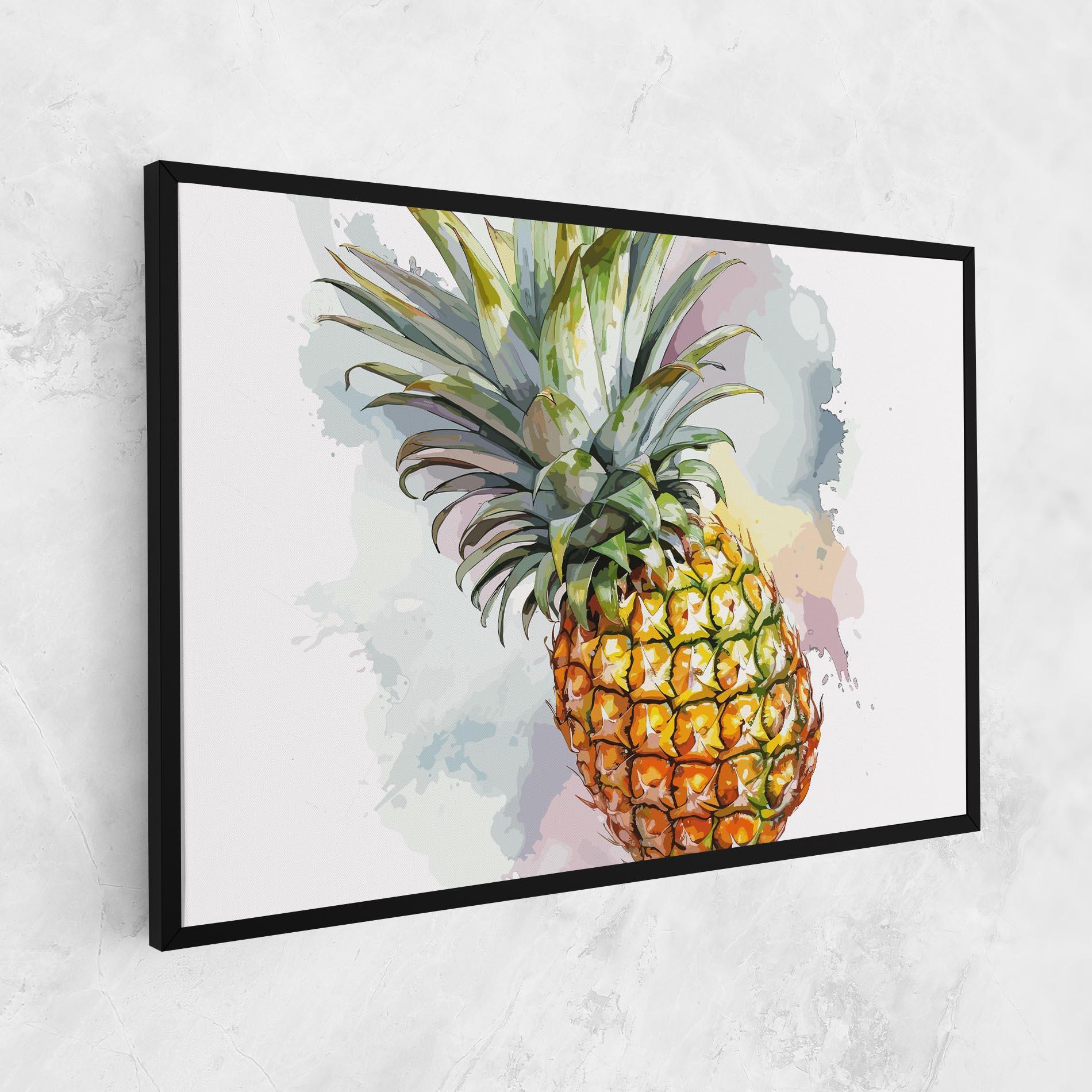 Obraz na Płótnie Artistic Pineapple mockup 1