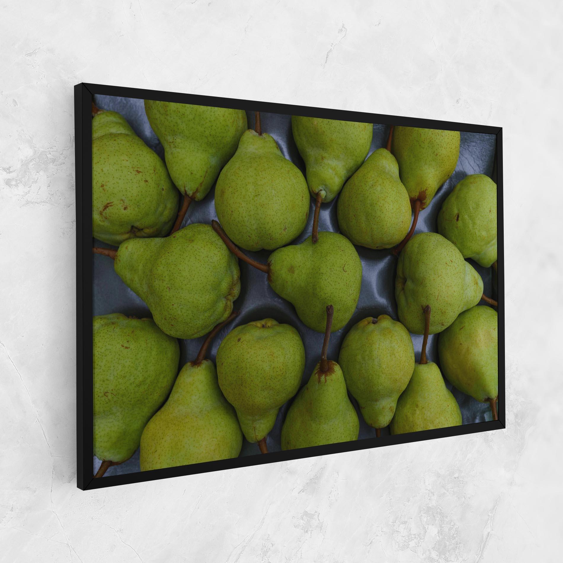 Obraz na Płótnie Green Pear mockup 1