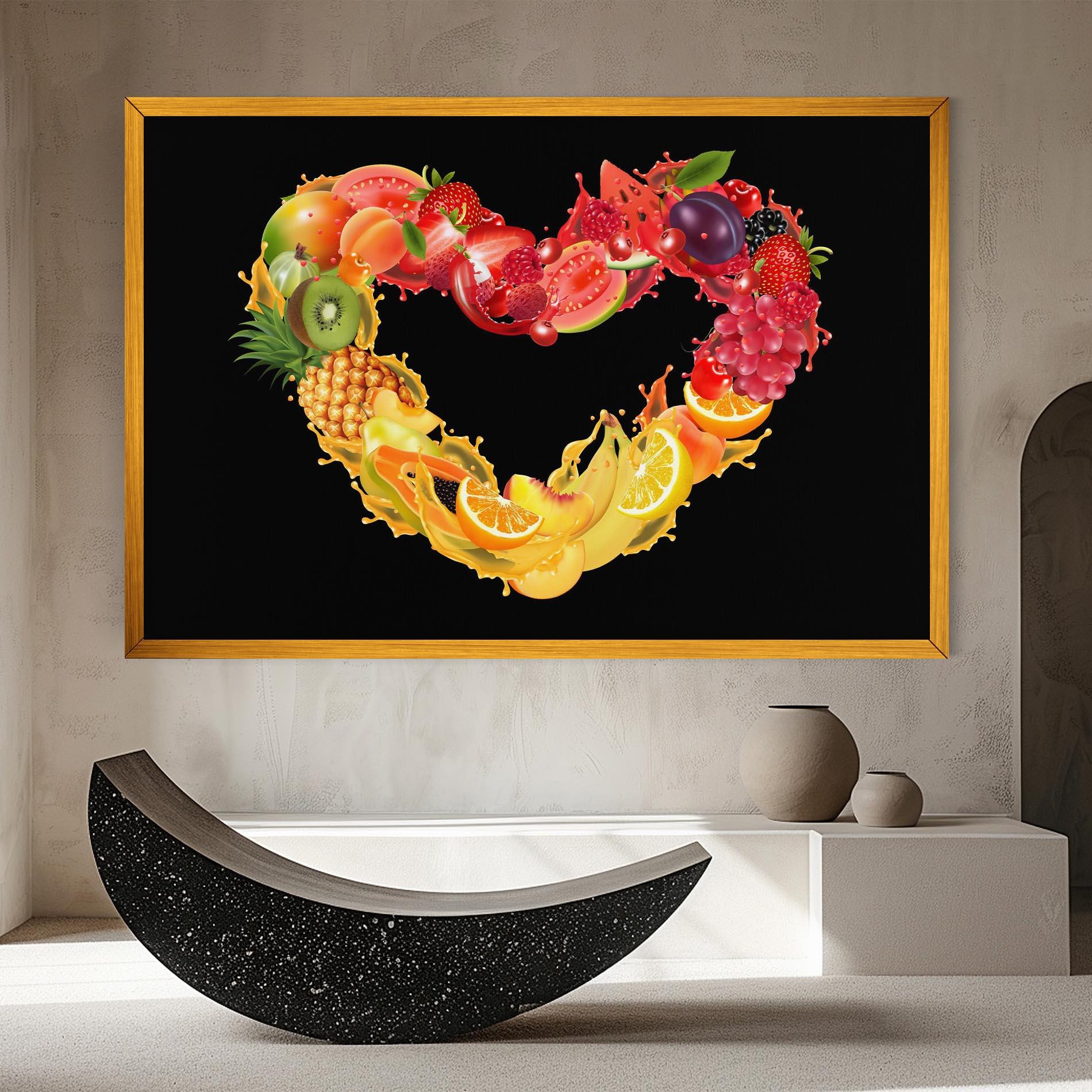 Obraz na Płótnie Juice Frame mockup 8