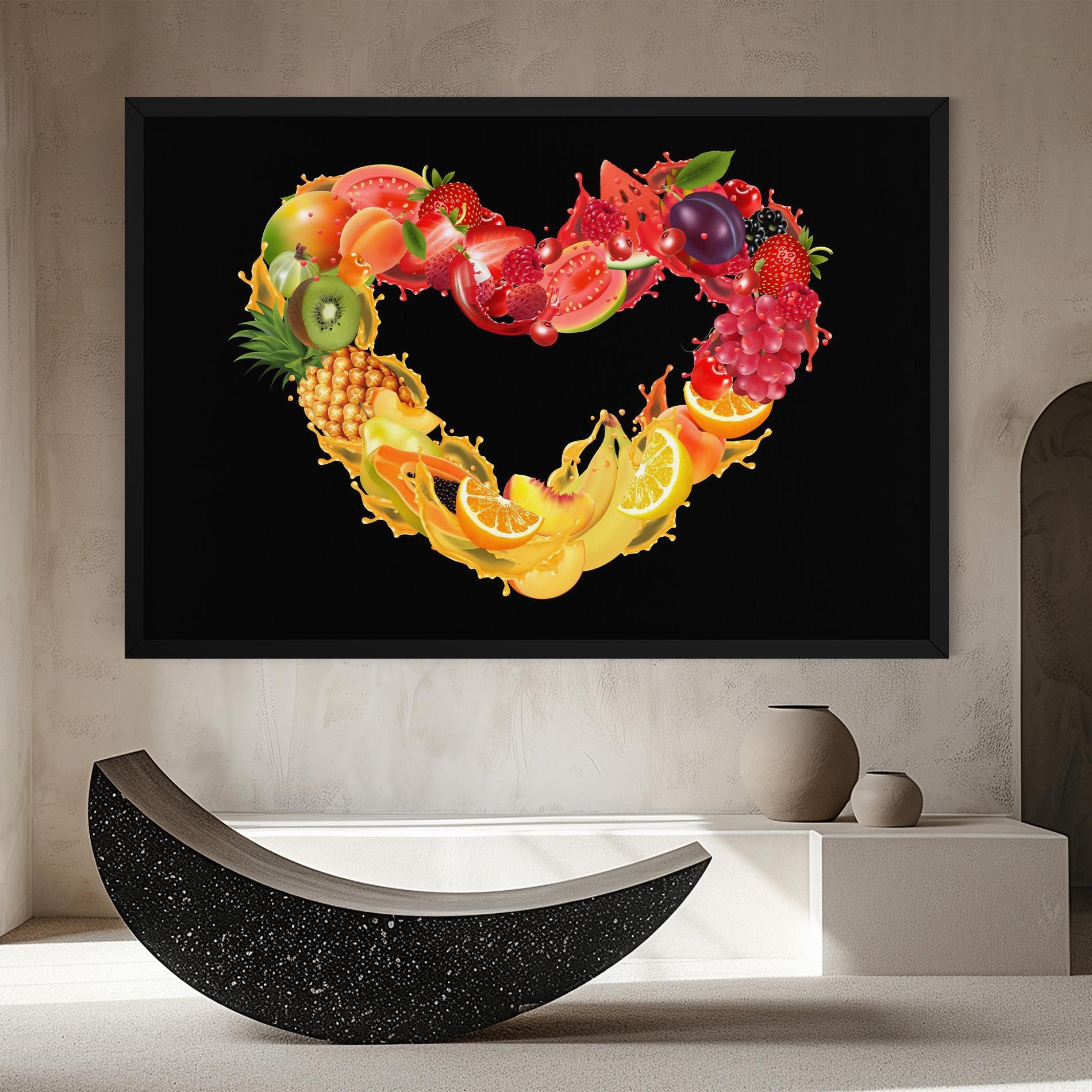 Obraz na Płótnie Juice Frame mockup 8