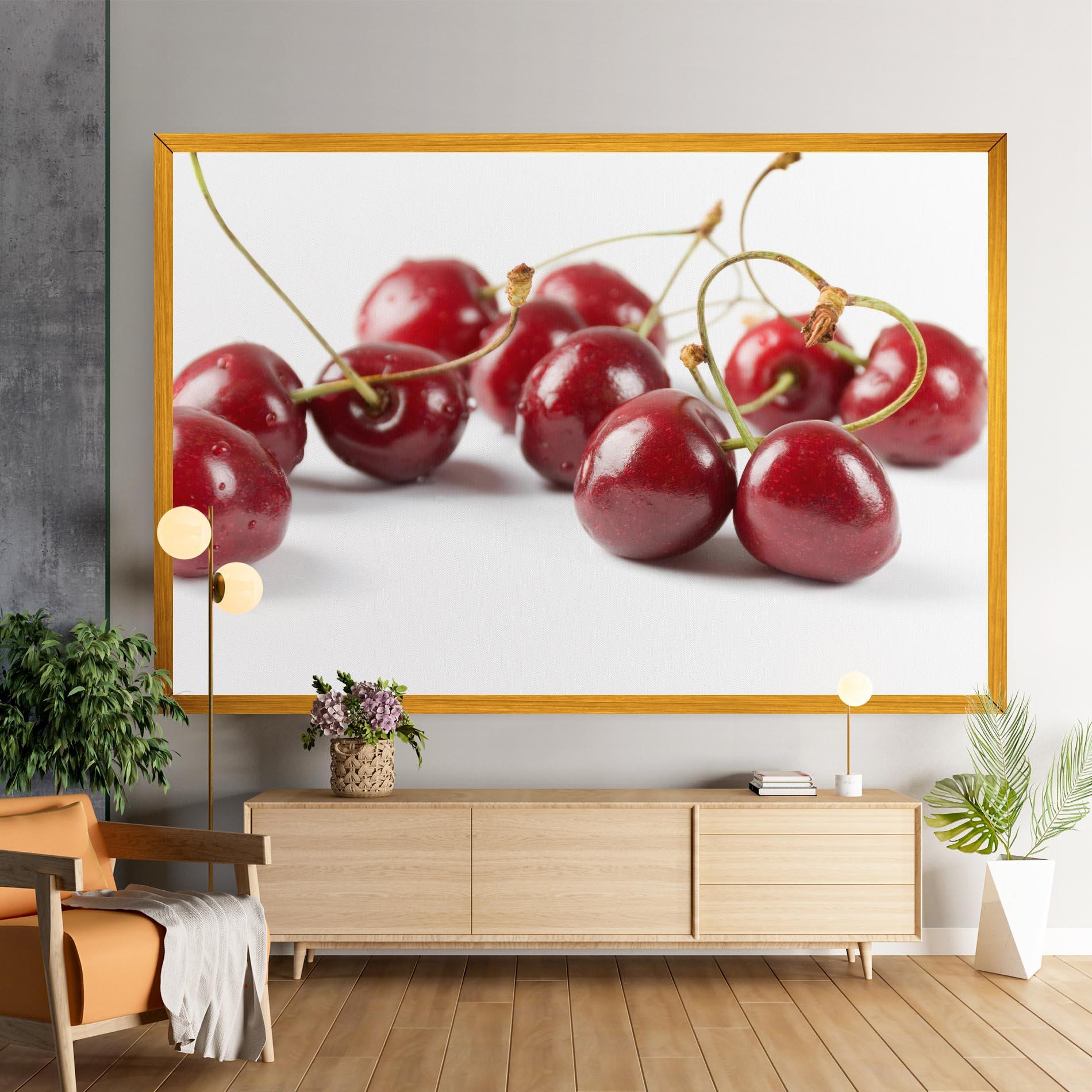 Obraz na Płótnie Cherry Berries mockup 9