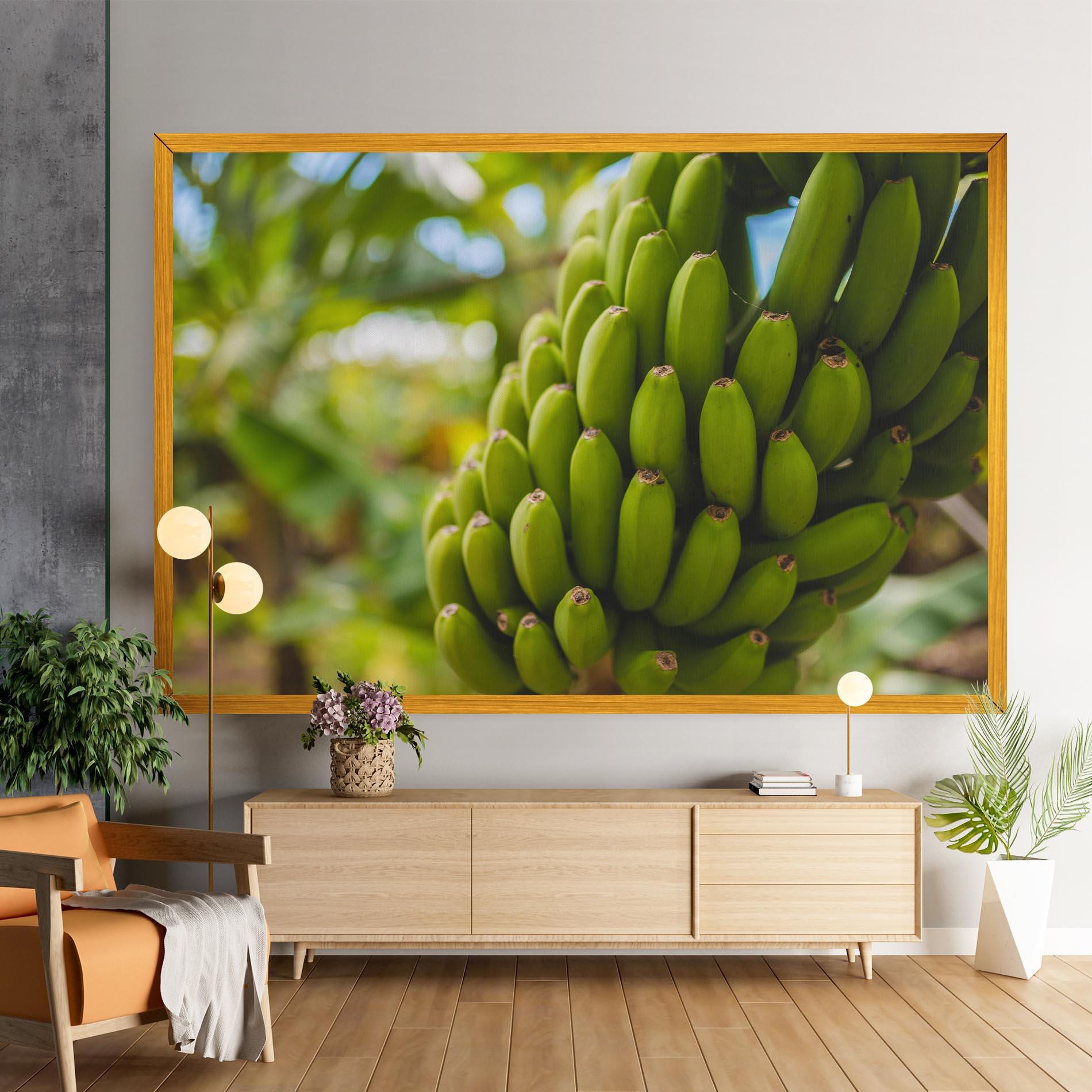 Obraz na Płótnie Green Banana mockup 9