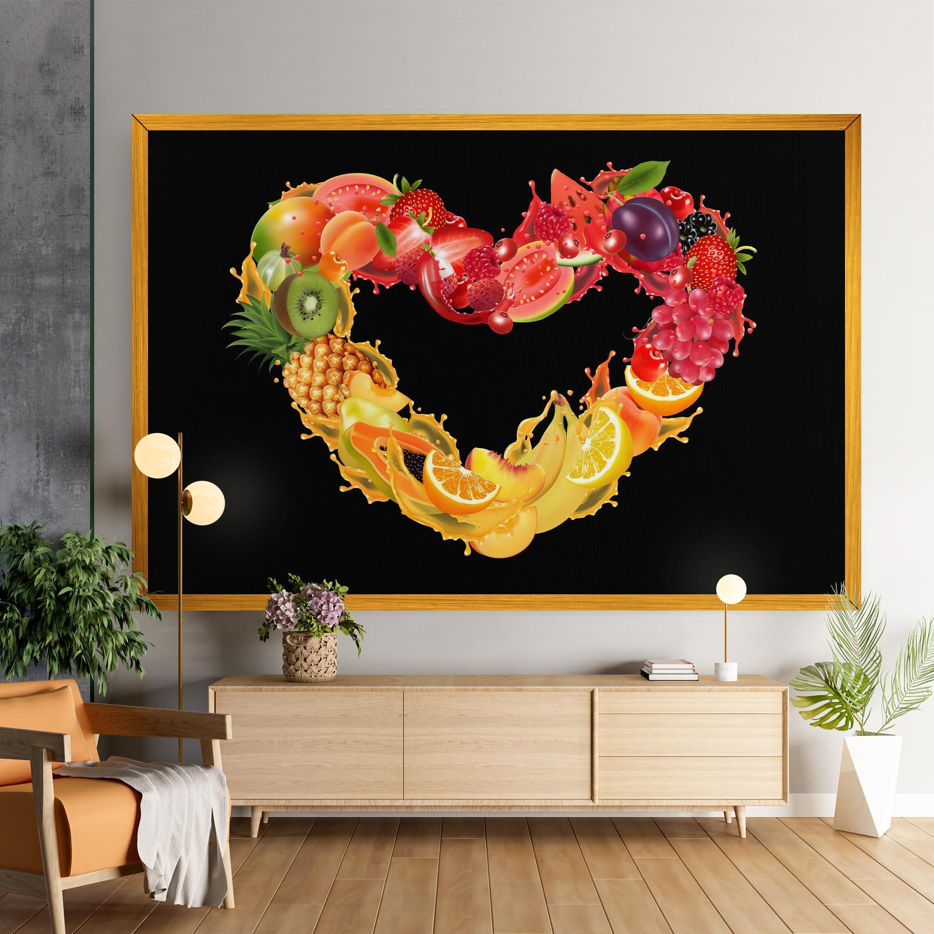 Obraz na Płótnie Juice Frame mockup 9