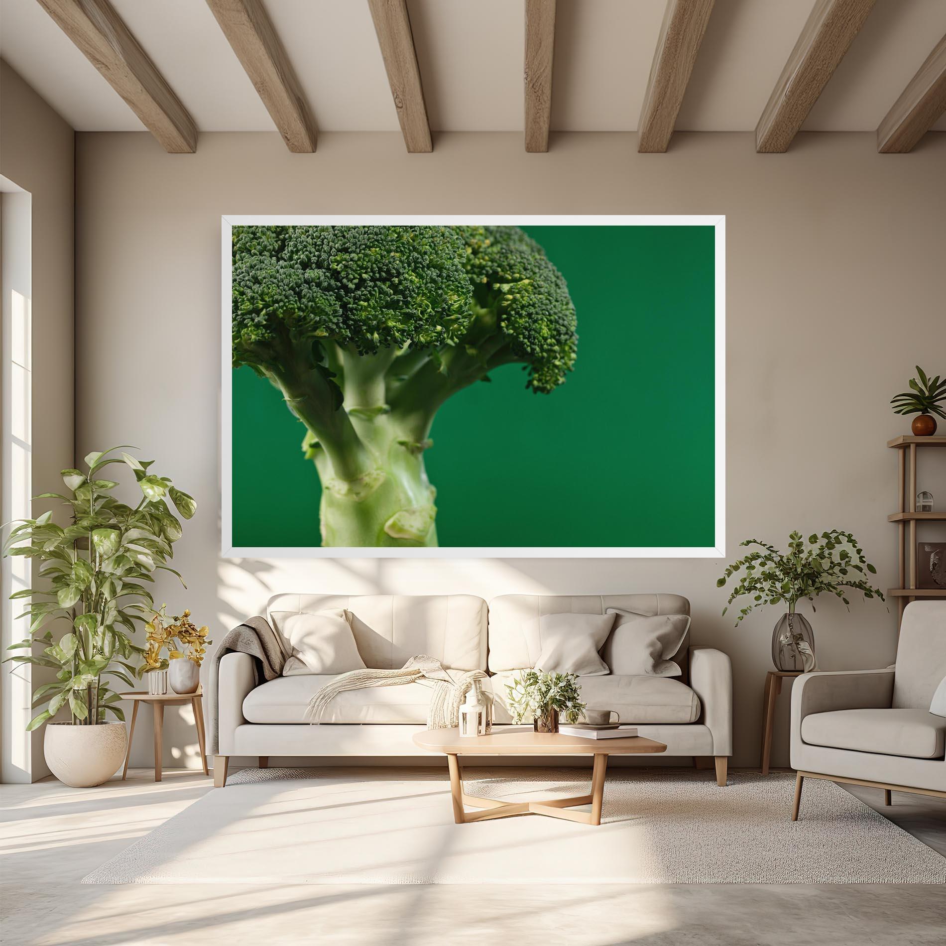 Obraz na Płótnie Broccoli mockup 6