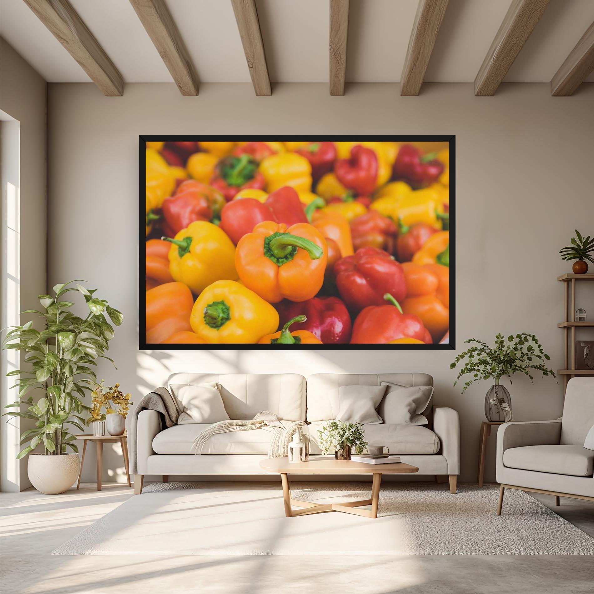 Obraz na Płótnie Pepper Mix mockup 6