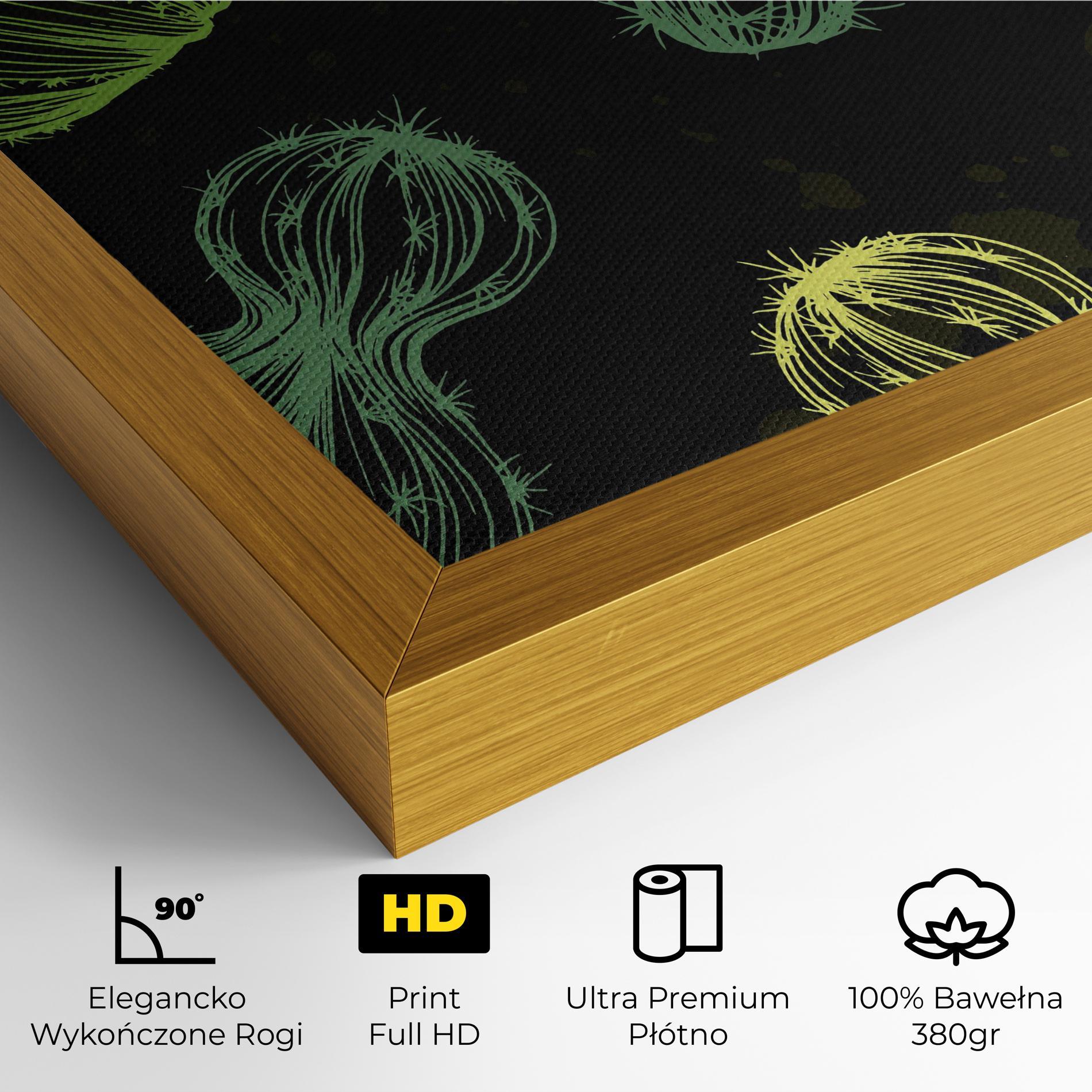 Obraz na Płótnie Cactus Art mockup 4