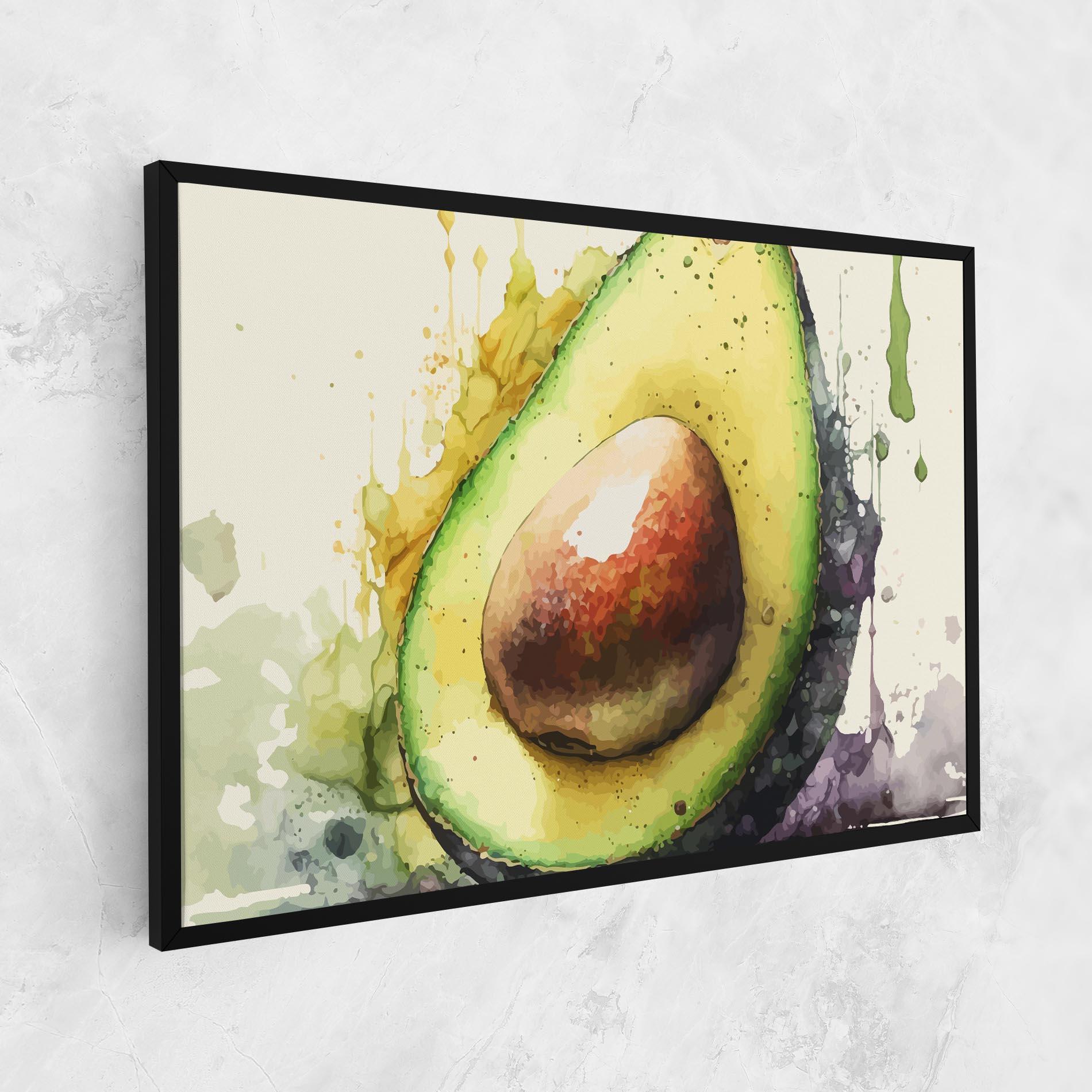 Obraz na Płótnie Green Avocado Art mockup 1