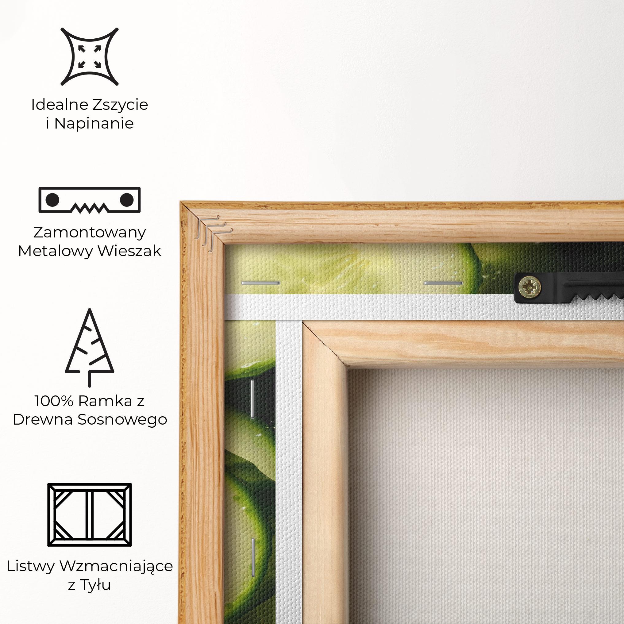 Obraz na Płótnie Fresh Cucumber mockup 5