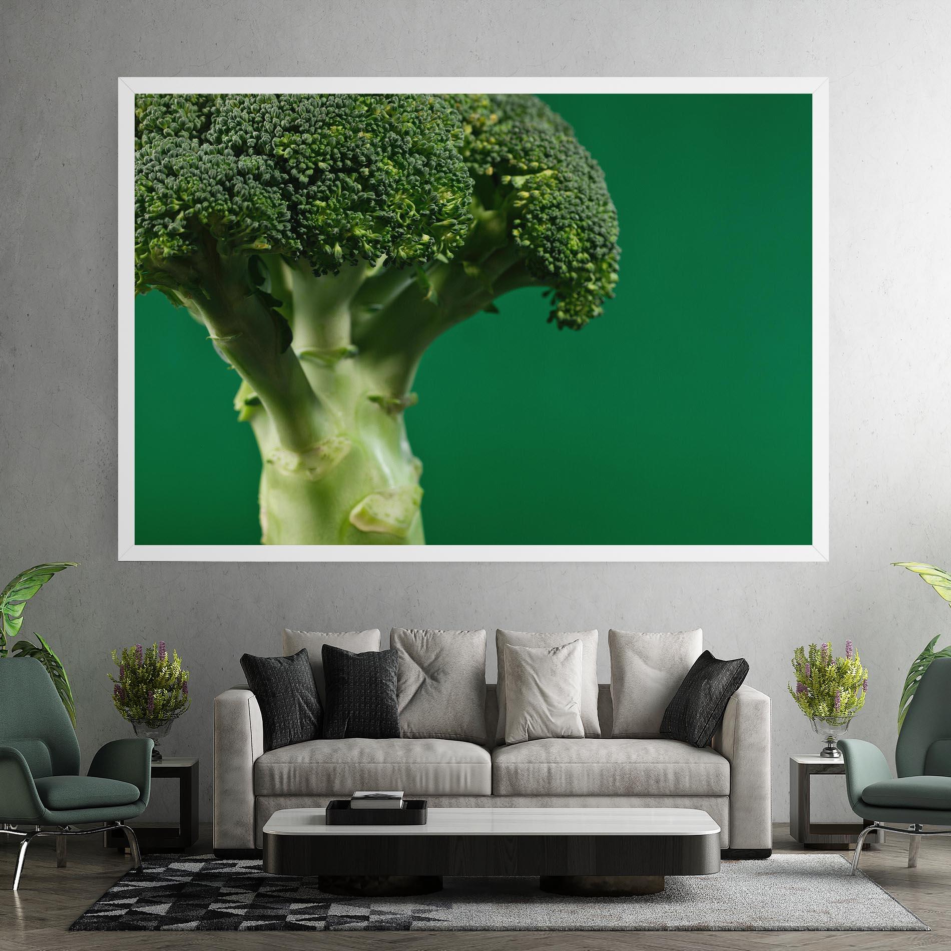 Obraz na Płótnie Broccoli mockup 7