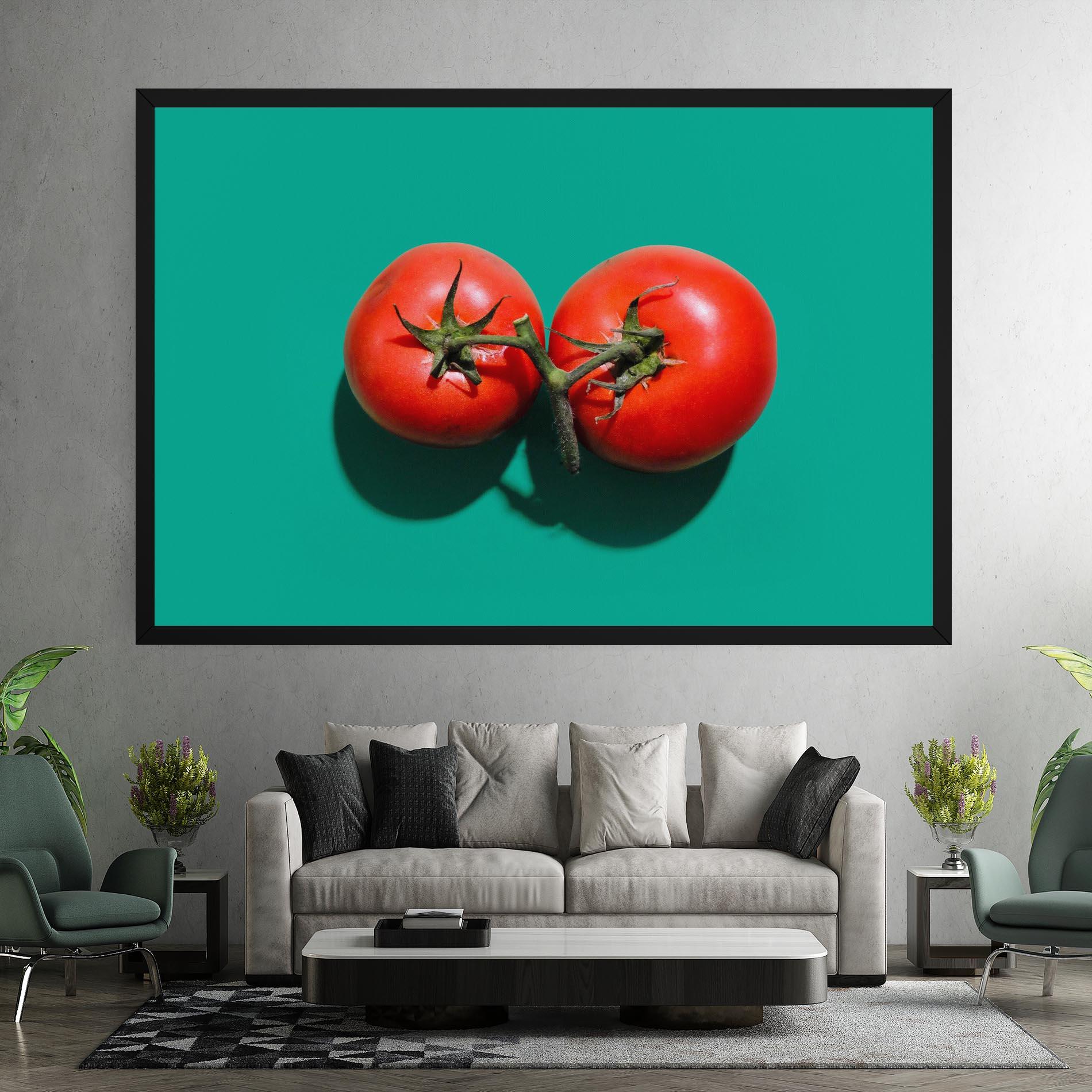 Obraz na Płótnie Clean Tomato mockup 7