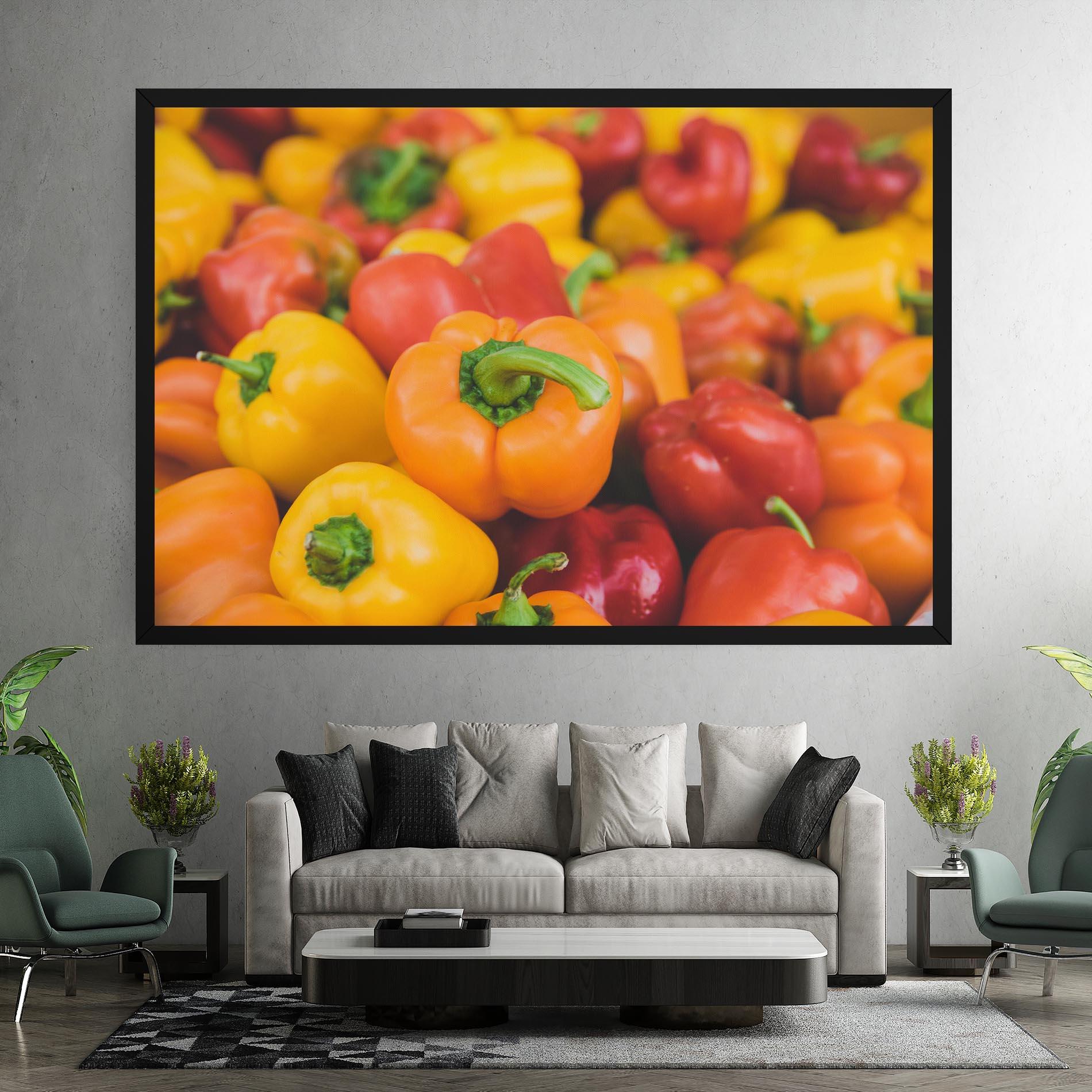 Obraz na Płótnie Pepper Mix mockup 7