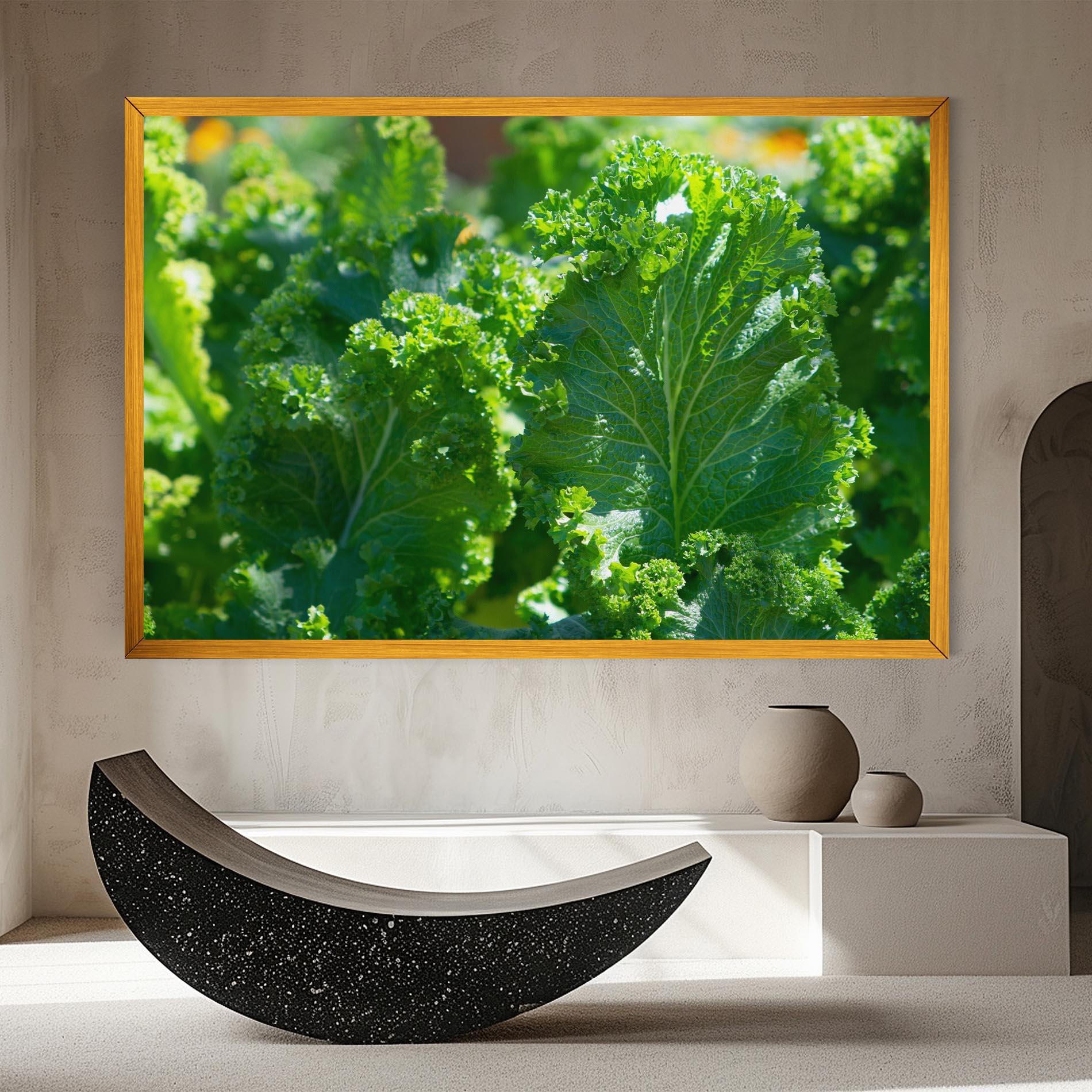 Obraz na Płótnie Lettuce View mockup 8