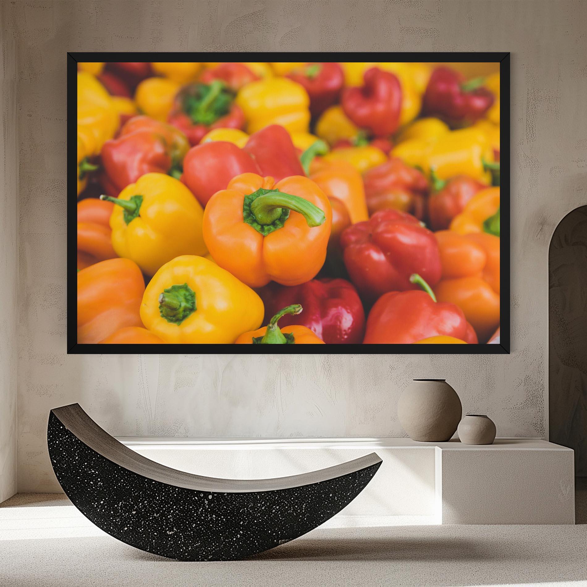 Obraz na Płótnie Pepper Mix mockup 8